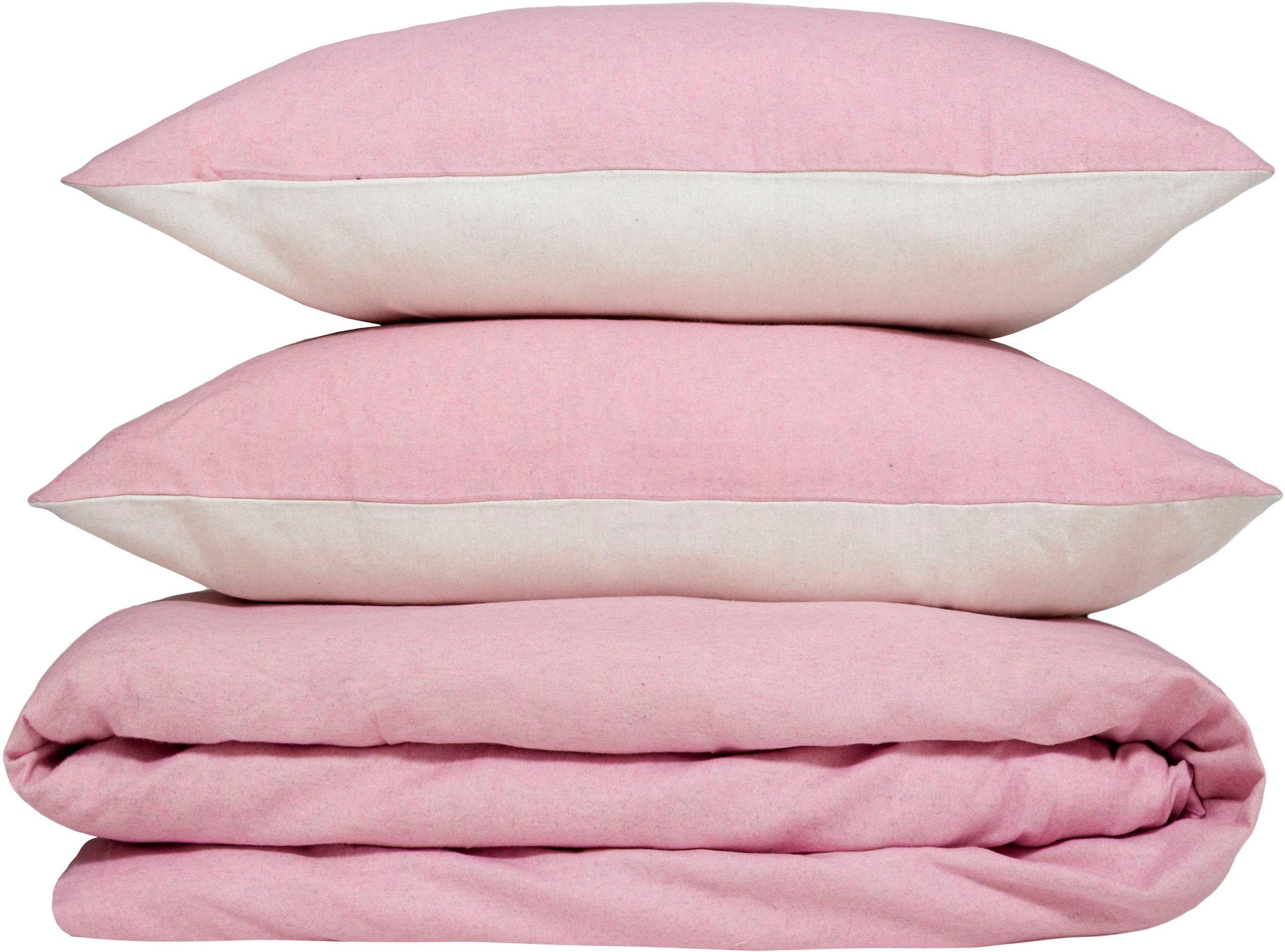 Wolkenfeld Bettwäsche »Wolkenfeld Flanell Winterbettwäsche 135x200cm, 155x220cm & Übergrößen« 2 Stk. tlg. Flauschige Flanell Winterbettwäsche inkl Kissenbezüge 40x80 oder 80x80