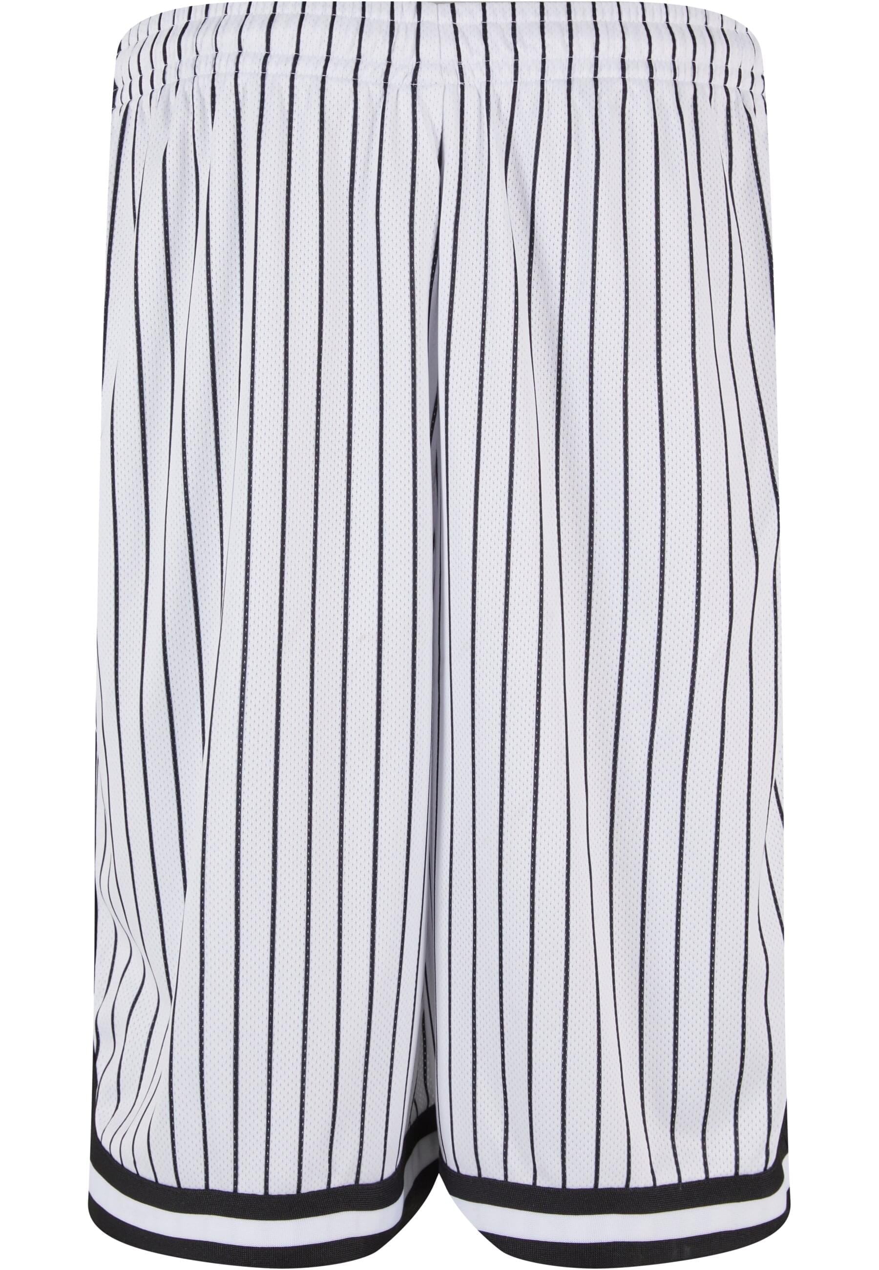 URBAN CLASSICS Shorts »Urban Classics Herren Striped Mesh Shorts«, (1 tlg.)