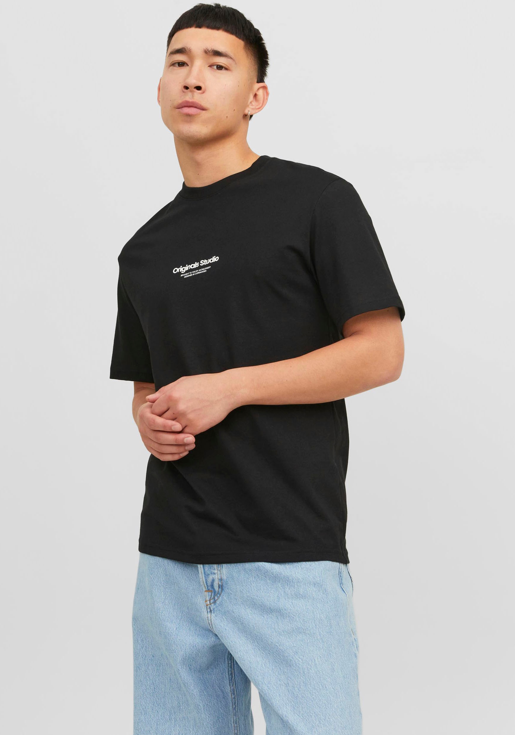 Jack & Jones Rundhalsshirt "JORVESTERBRO TEE SS CREW NECK NOOS"