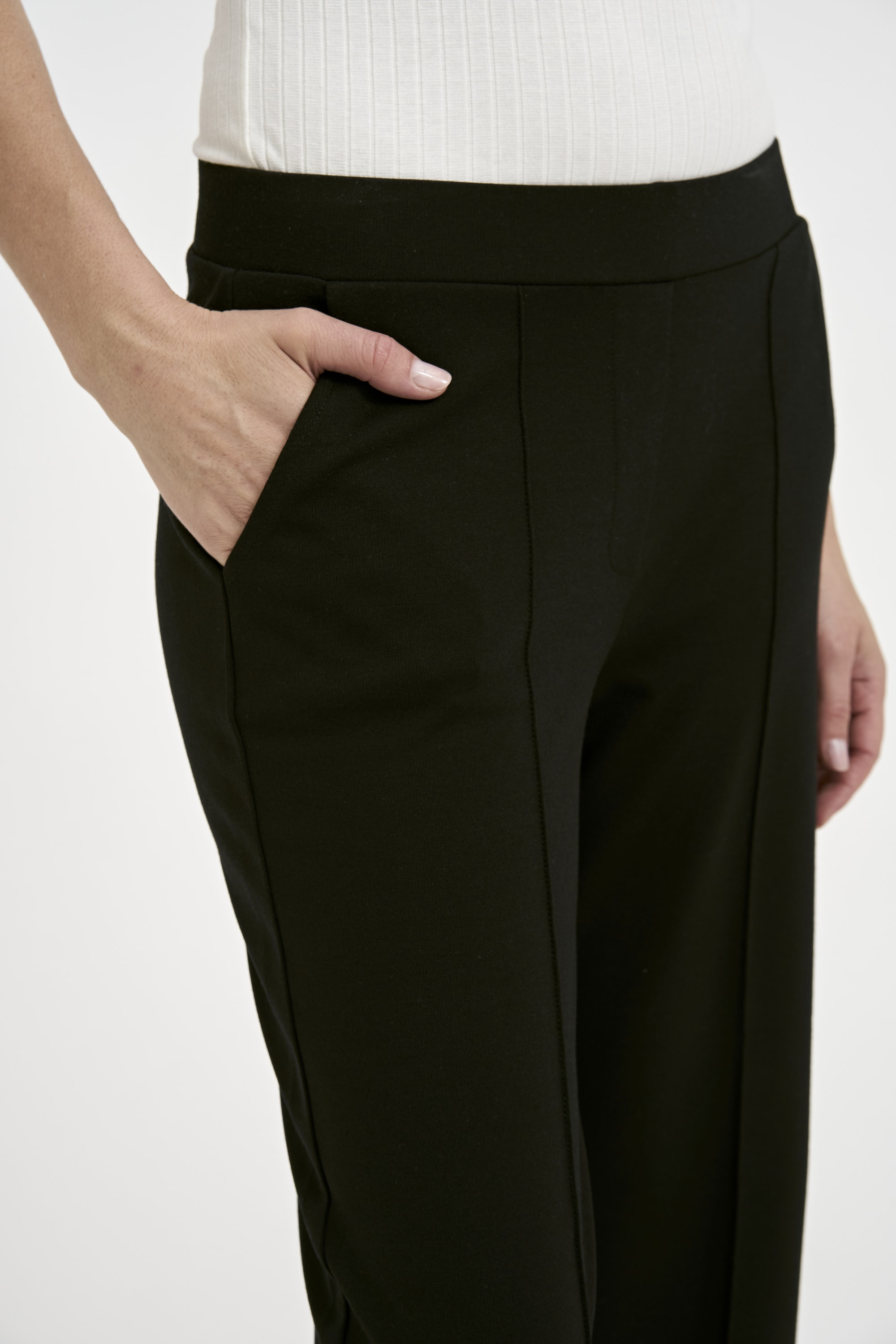 Smith & Soul Culotte, mit Elastikbund & seitlichen Taschen