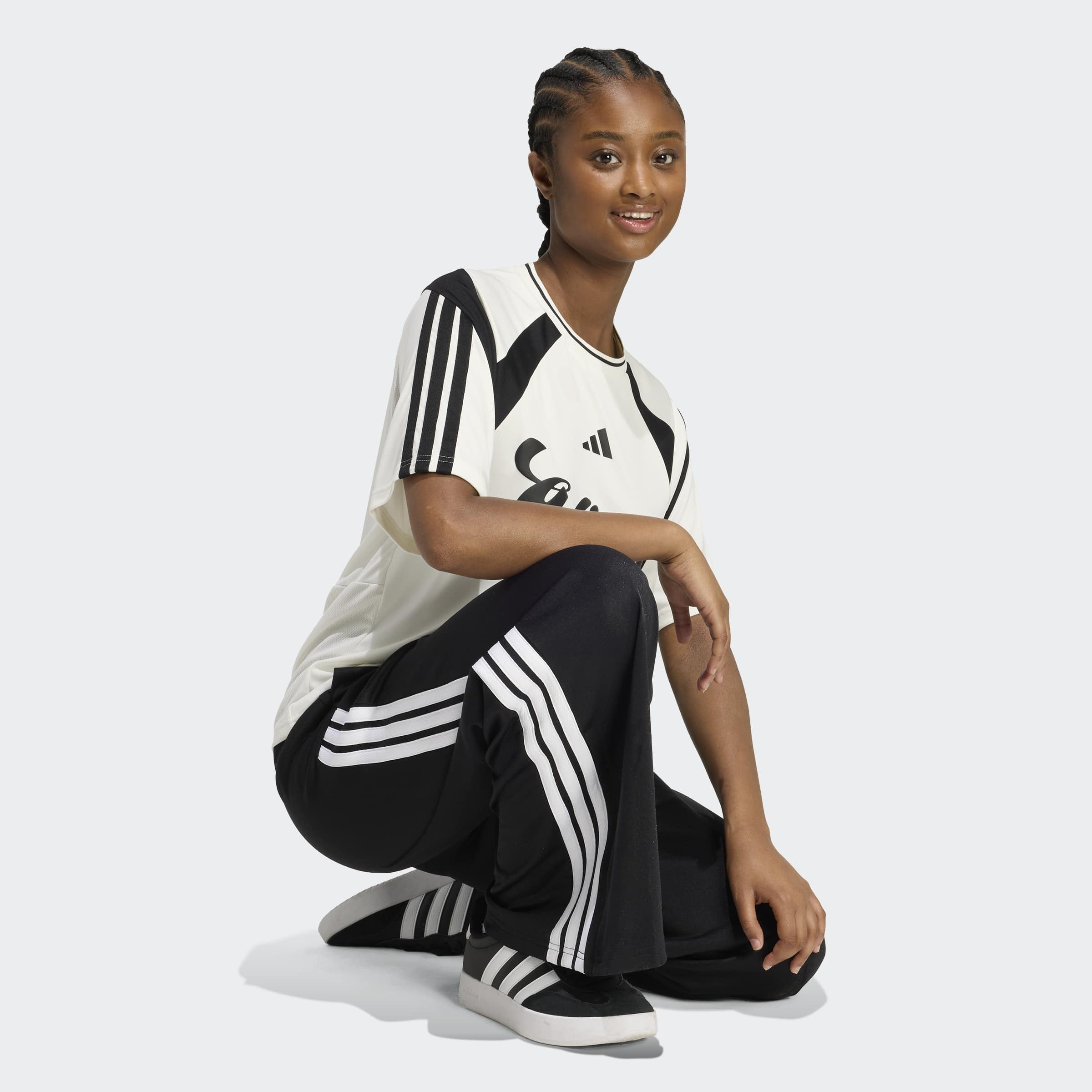 adidas Sportswear Sporthose »W HER PT«  sportlicher Stil, für Training und Freizeit, mit Kordelverschluss