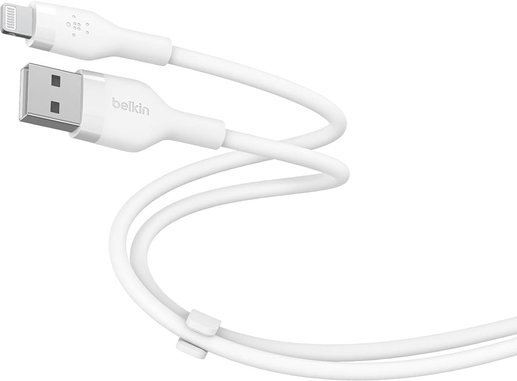 Belkin Smartphone-Kabel »BOOST CHARGE Flex USB-A-Kabel mit Lightning Connector«, USB Typ A-Lightning, 200 cm