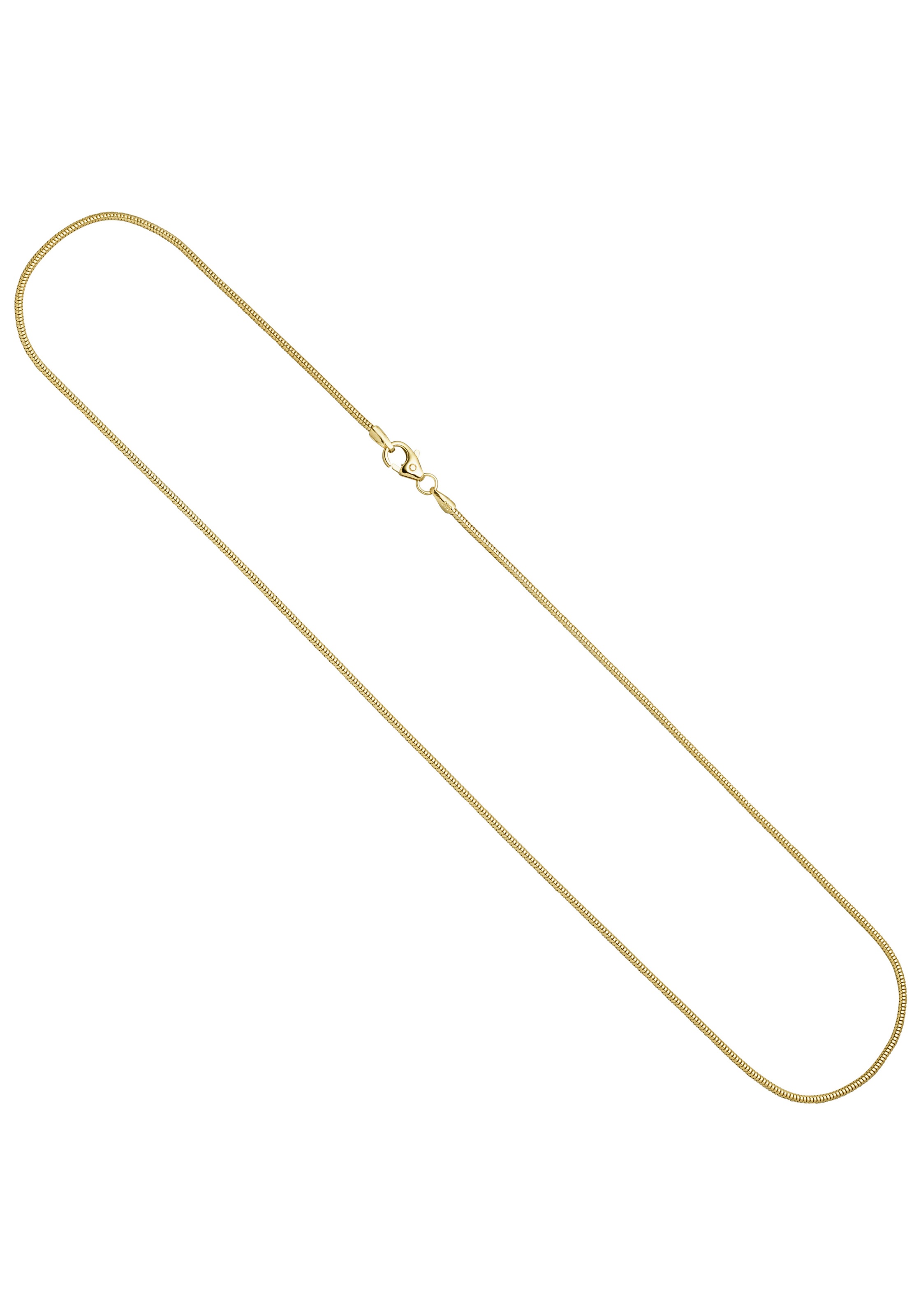 JOBO Goldkette, Schlangenkette 585 Gold 50 cm 1,4 mm