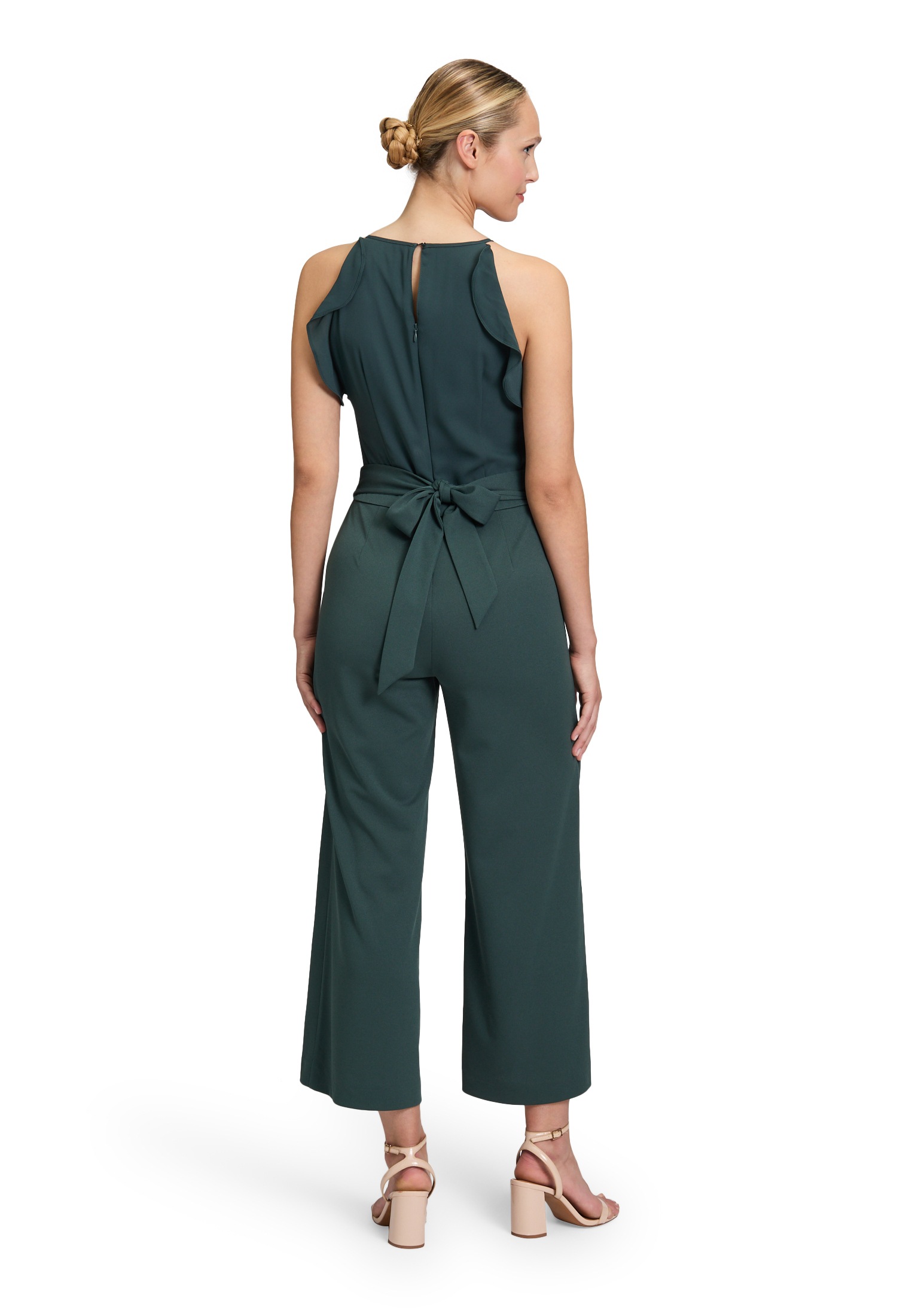Vera Mont Overall »Vera Mont Jumpsuit mit Volant«, (1 tlg.), Bindeband