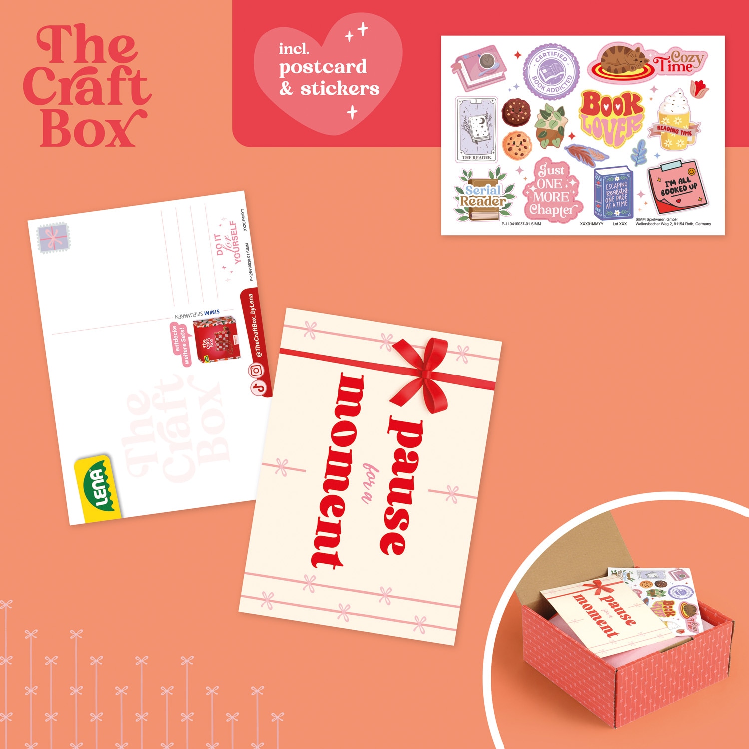 Lena® Kreativset »The Craft Box, DIY Booktok Set«