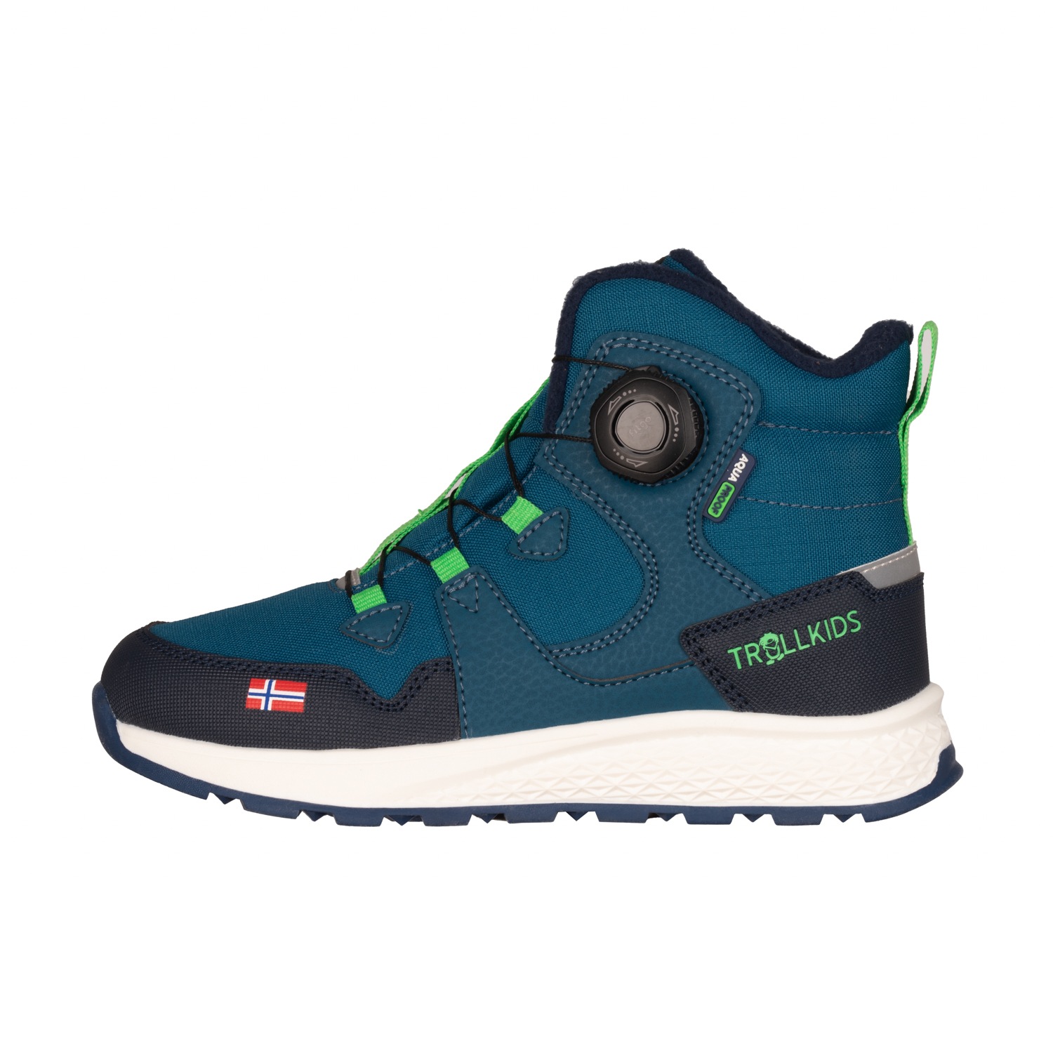 TROLLKIDS Winterstiefel »KIDS BERGEN WINTER MID CUT«, wasserdicht, fitgo Schnellschnürsystem, reflektierende Details