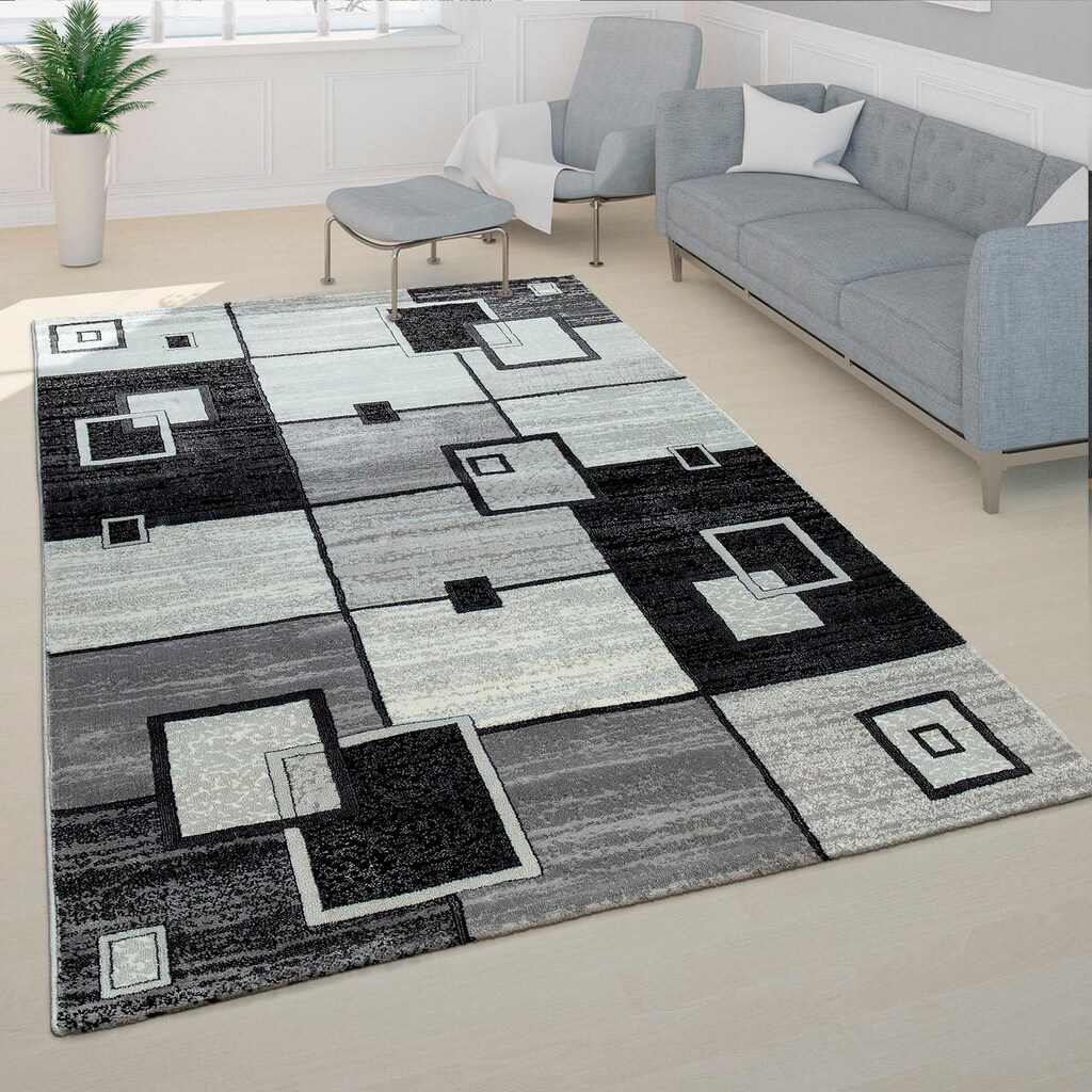 Paco Home Teppich »Tibesti5082«, rechteckig, Kurzflor, Wohnzimmer