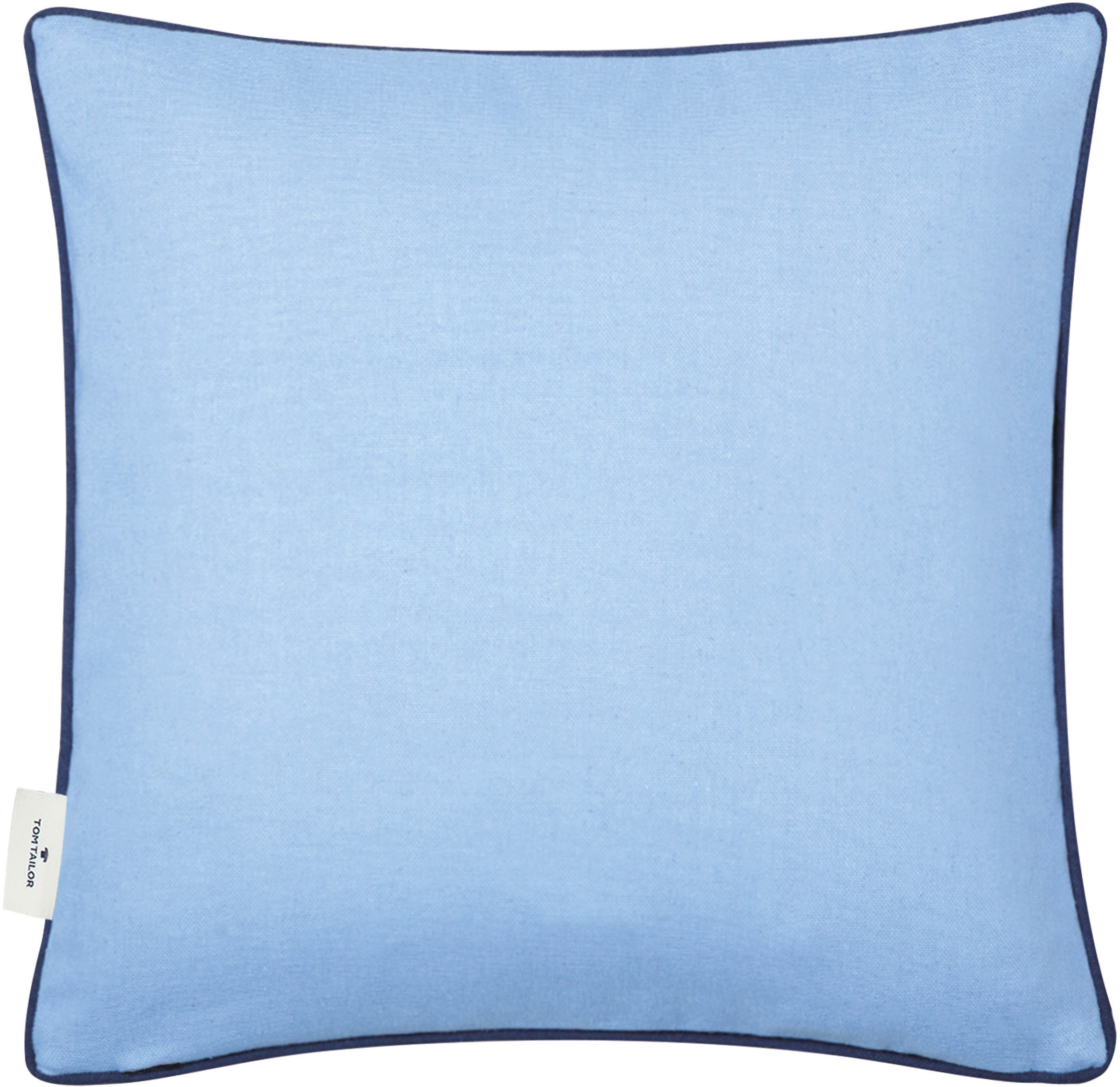TOM TAILOR HOME Dekokissen "Dove Signature" mit Paspel, Kissenhülle ohne Fü günstig online kaufen