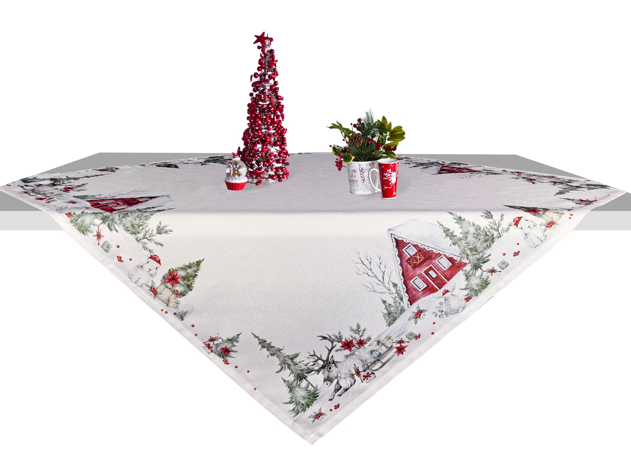 OTTO home Tischdecke "Lealux" Deko, Esszimmer, Wohnzimmer, bedruckt, festli günstig online kaufen