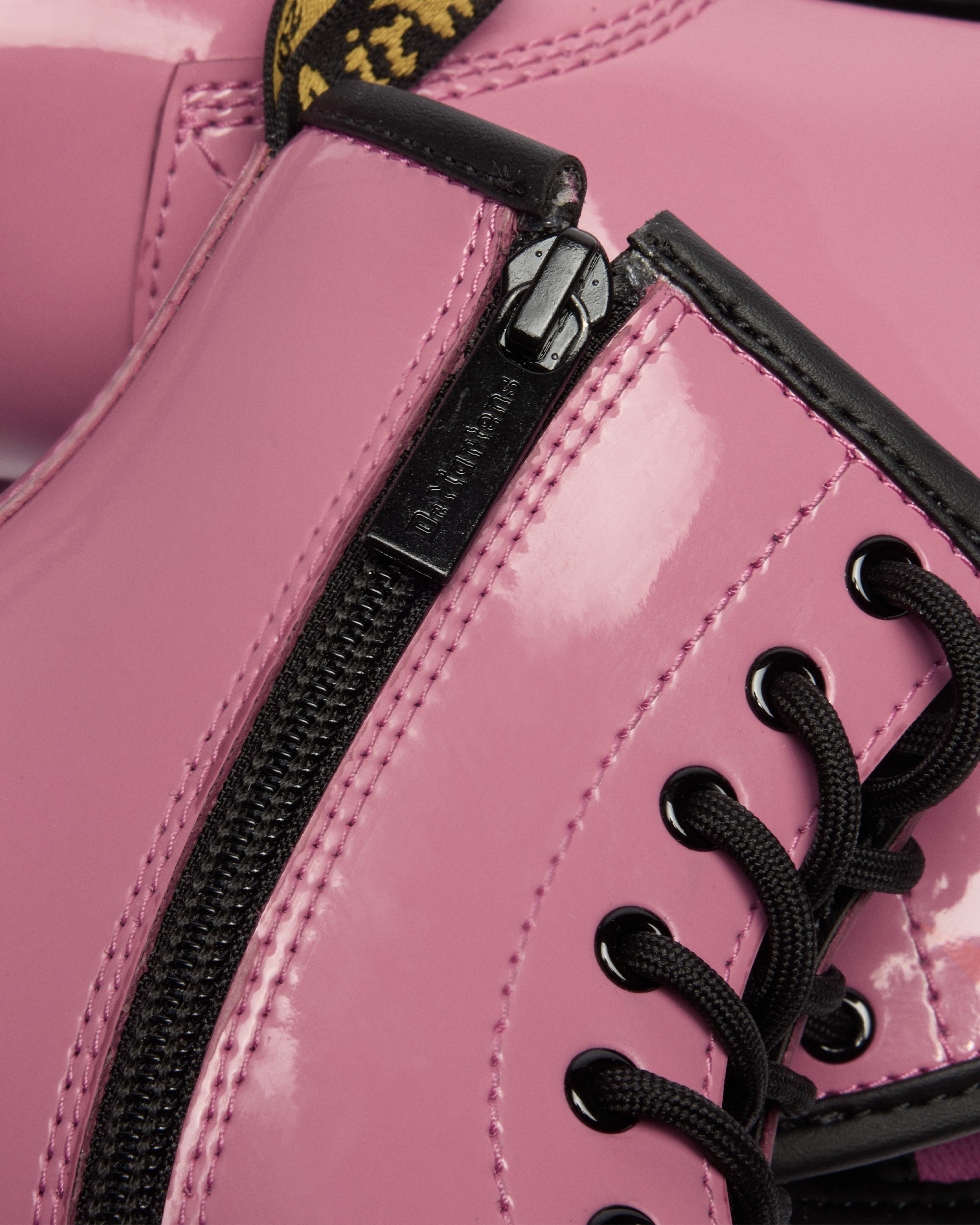 DR. MARTENS Schnürboots »Junior 1460 8-Loch Lacklederstiefel«  Lackstiefel, Kinderstiefel, Freizeitschuh mit Reißverschluss