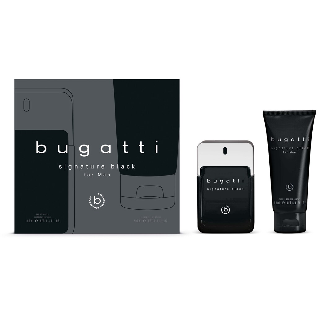 bugatti Duft-Set »Signature man«, (Set, 2 tlg., Eau de Toilette + Duschgel)