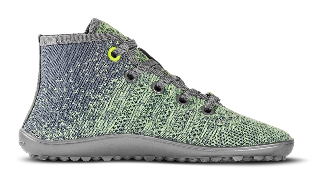 Leguano Barfußschuh »leguanito go«, Schnürer, High-Top-Sneaker mit biegsamer LIFOLIT®Sohle