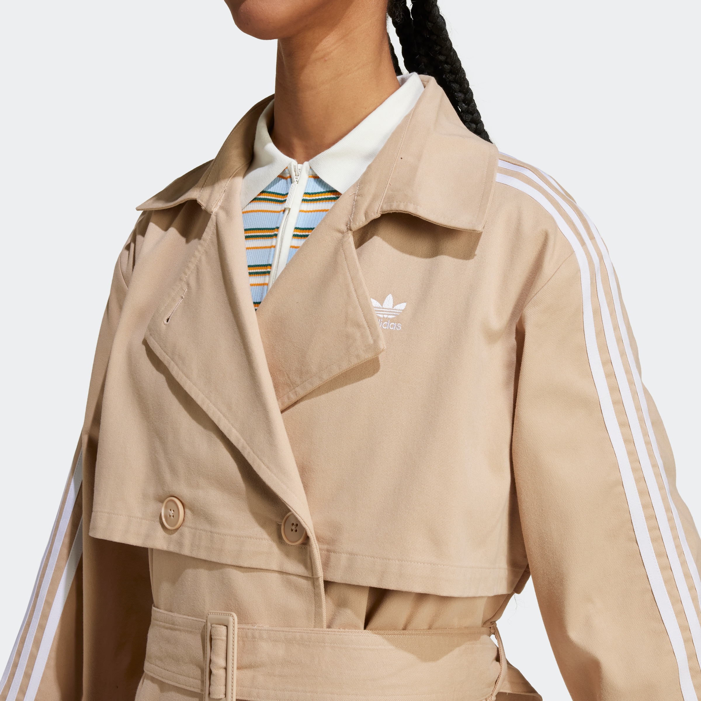 adidas Originals Trenchcoat »TCOAT TWILL«, (1 tlg.)