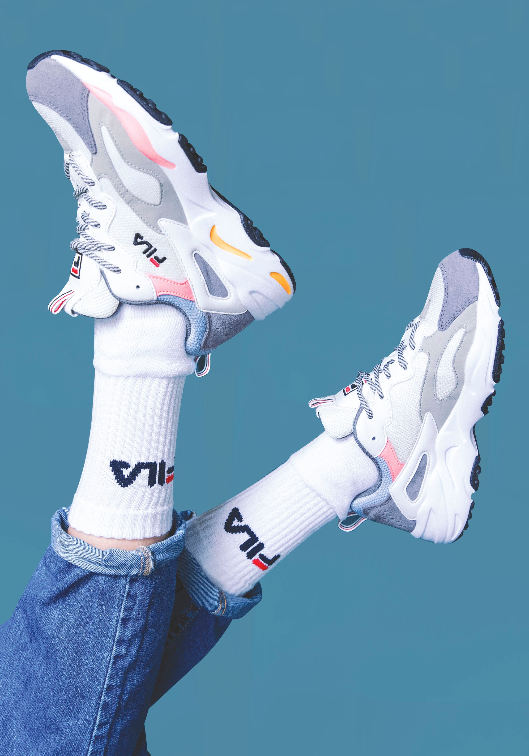 Fila Tennissocken "UNISEX CREW TENNIS FULL TERRY SOCKS", (3 Paar), mit vers günstig online kaufen