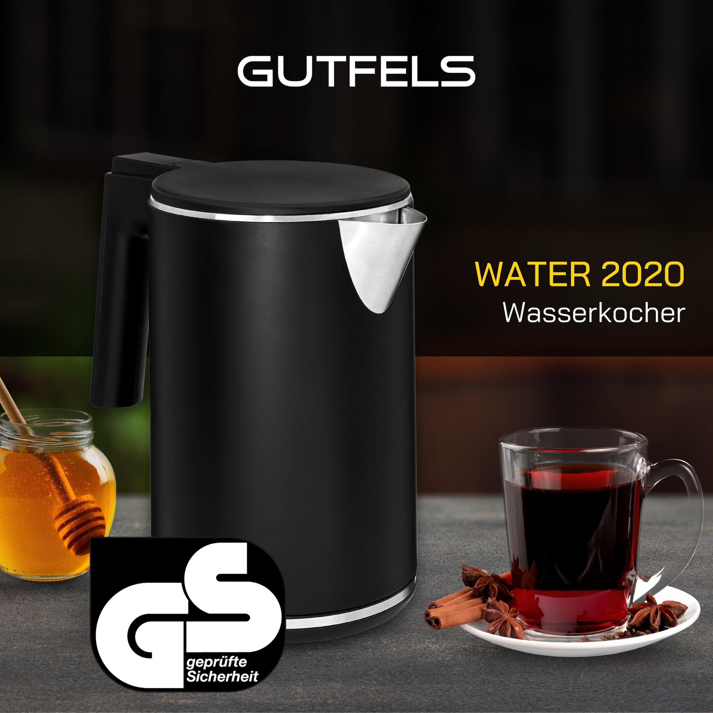 Gutfels Wasserkocher »WATER 2020«, 1 l, 2000 W, 1,0 L, 2200 Watt