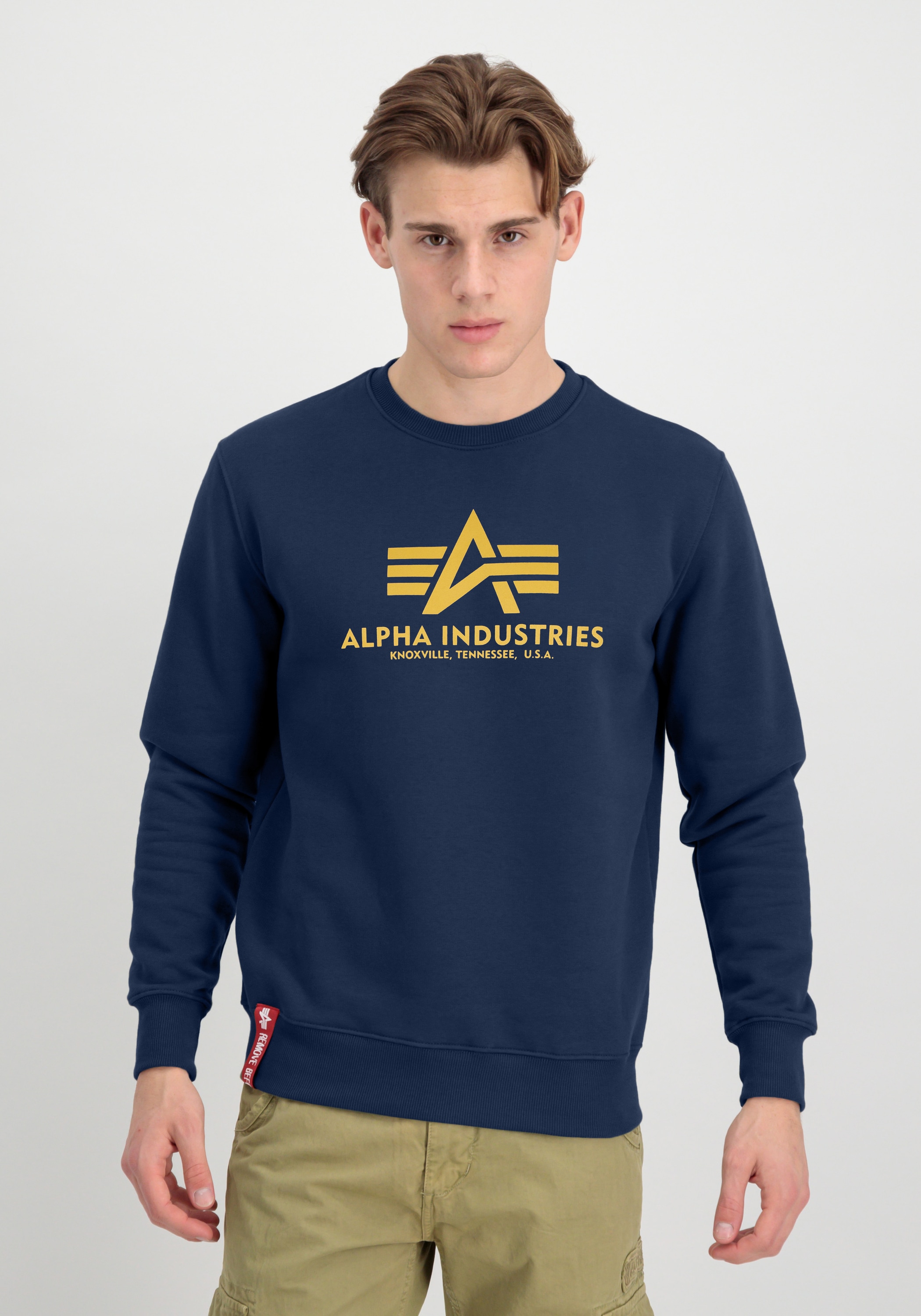 Alpha Industries Sweater "Alpha Industries Men - Sweatshirts Basic Sweater" günstig online kaufen