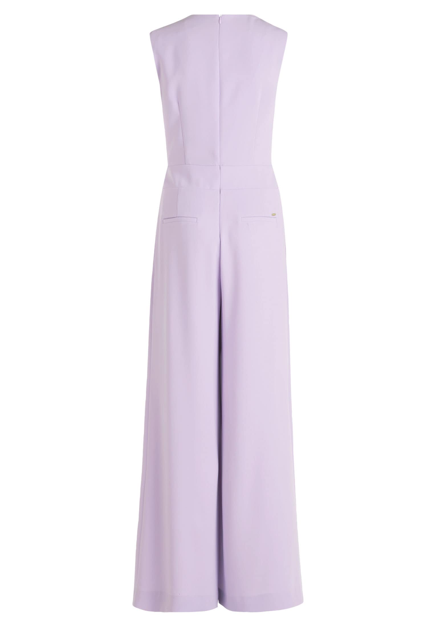Betty&Co Overall »Betty & Co Jumpsuit ohne Arm«, (1 tlg.), Falten