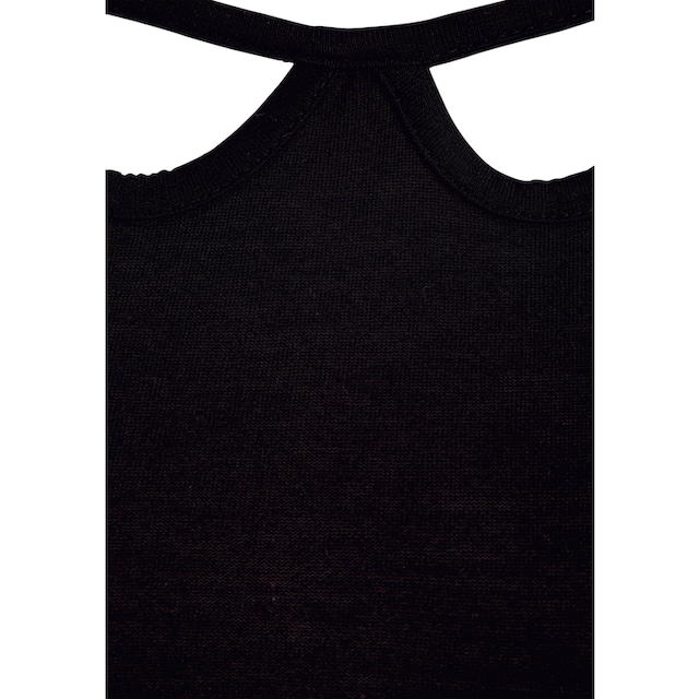 Buffalo Kurzarmshirt, mit Cut-outs vorne, T-Shirt, lockere Passform online  kaufen | BAUR