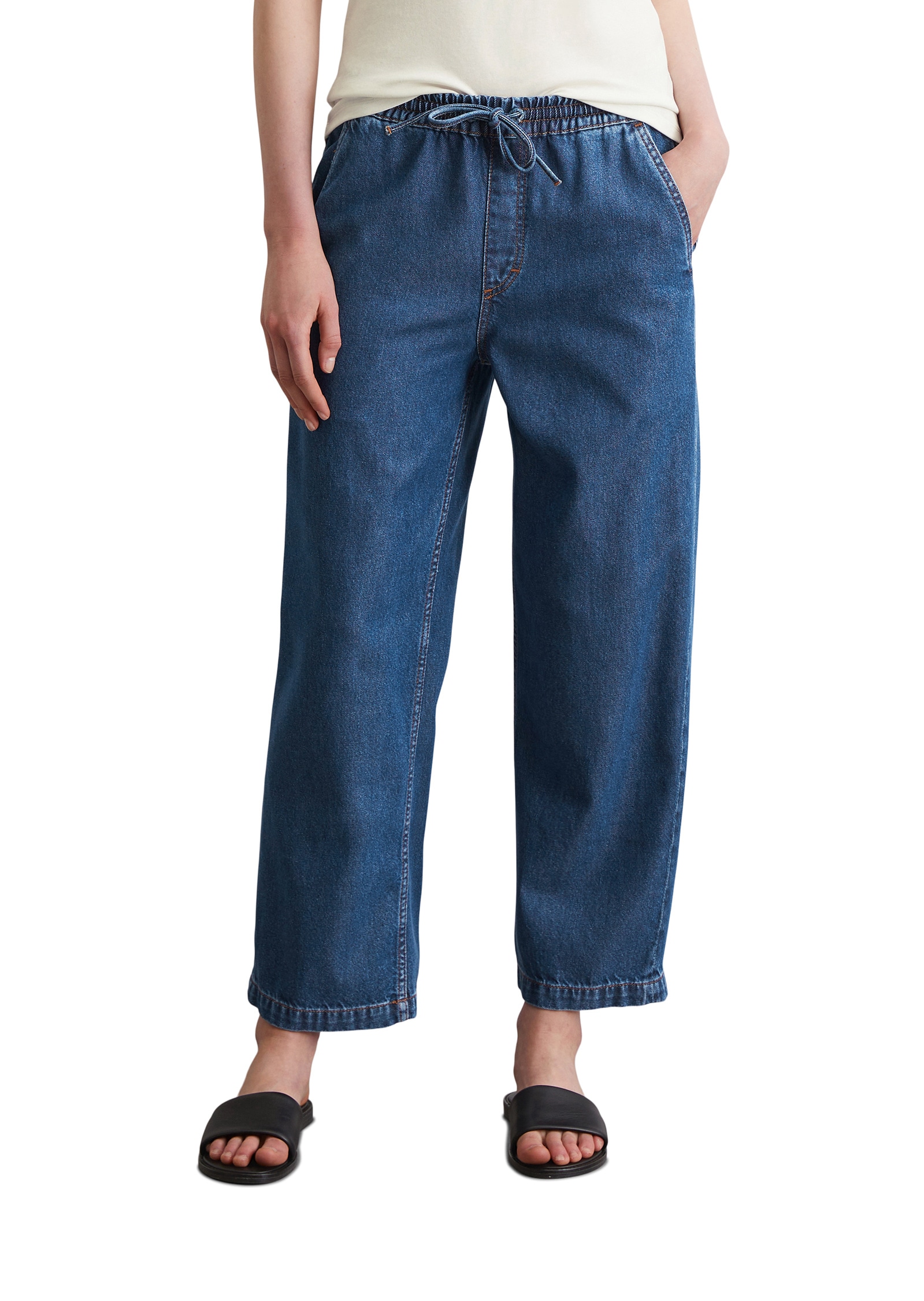 Marc OPolo Weite Jeans "aus TENCEL™ Lyocell-Mix" günstig online kaufen