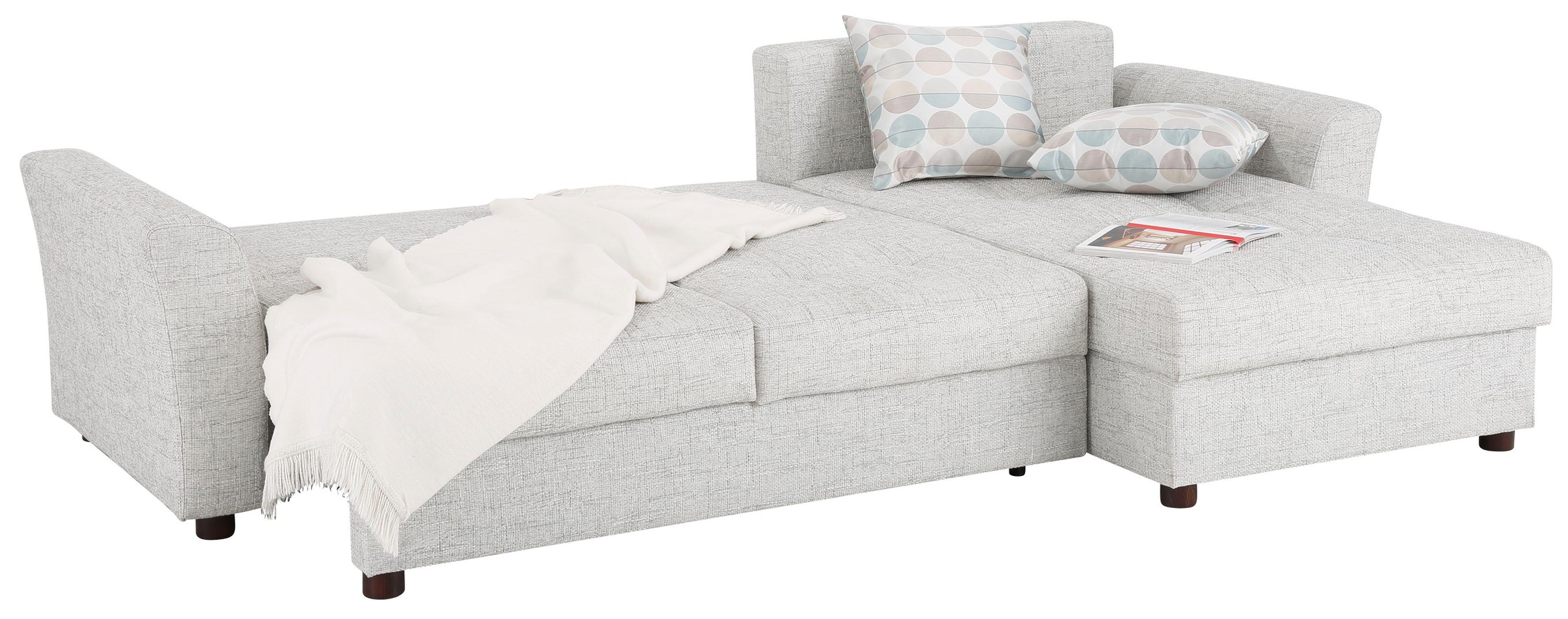 Home affaire Ecksofa »Torben L-Form«, inkl. Bettfunktion und Bettkasten, mit Federkern