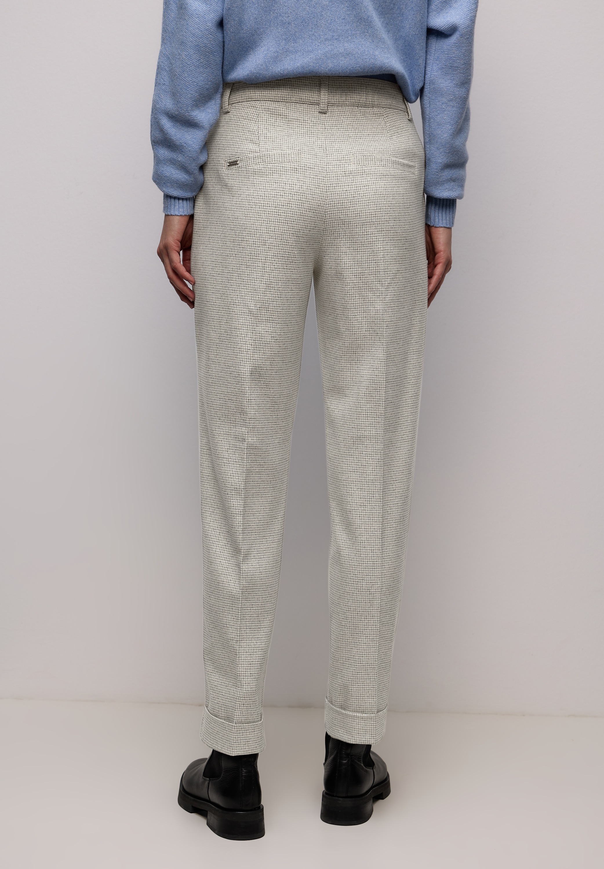 STREET ONE Stoffhose Middle Waist günstig online kaufen