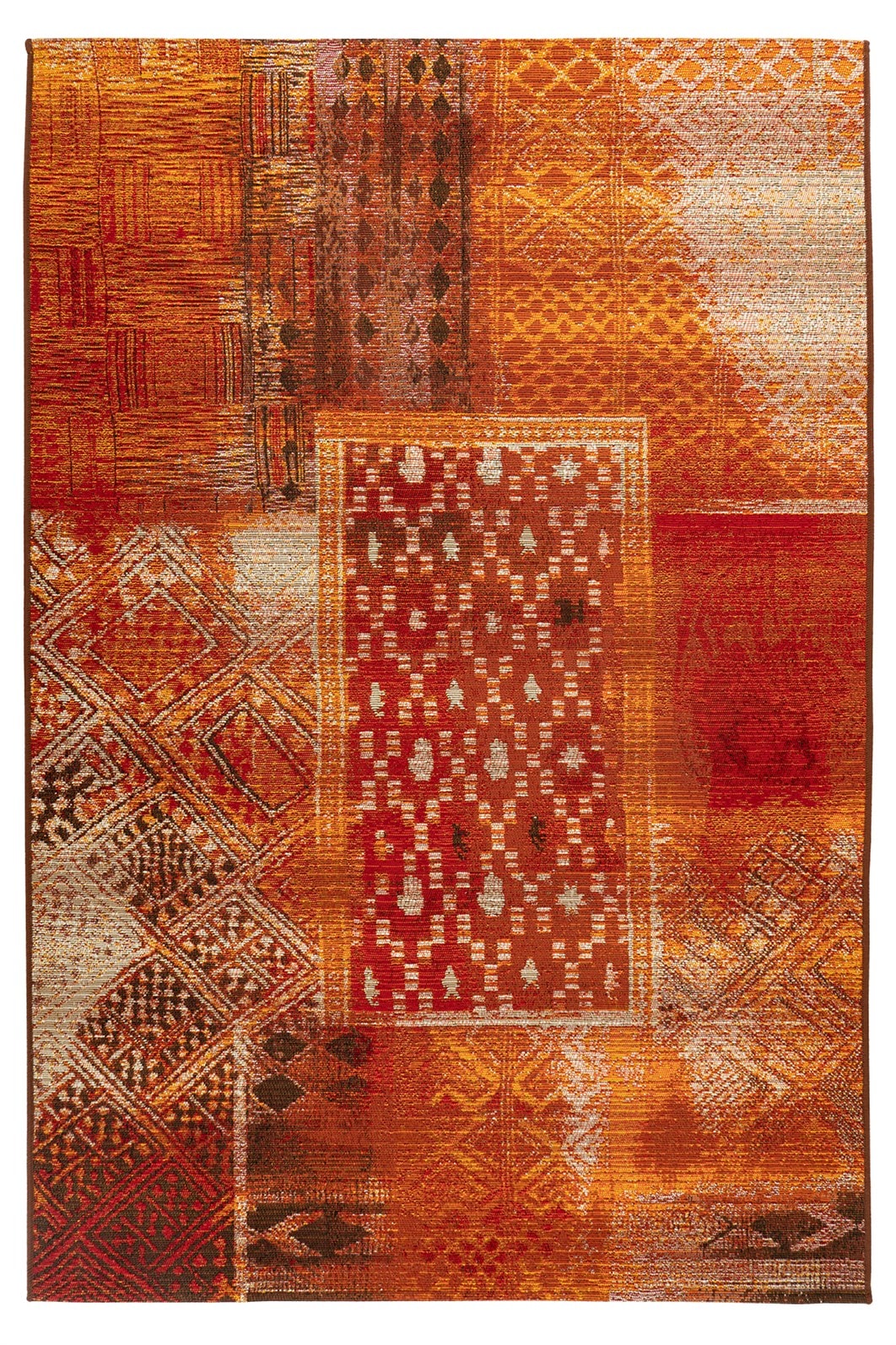 Kayoom Teppich »Goliath 654« rechteckig 6 mm Höhe Kurzflor, In -und Outdoor geeignet