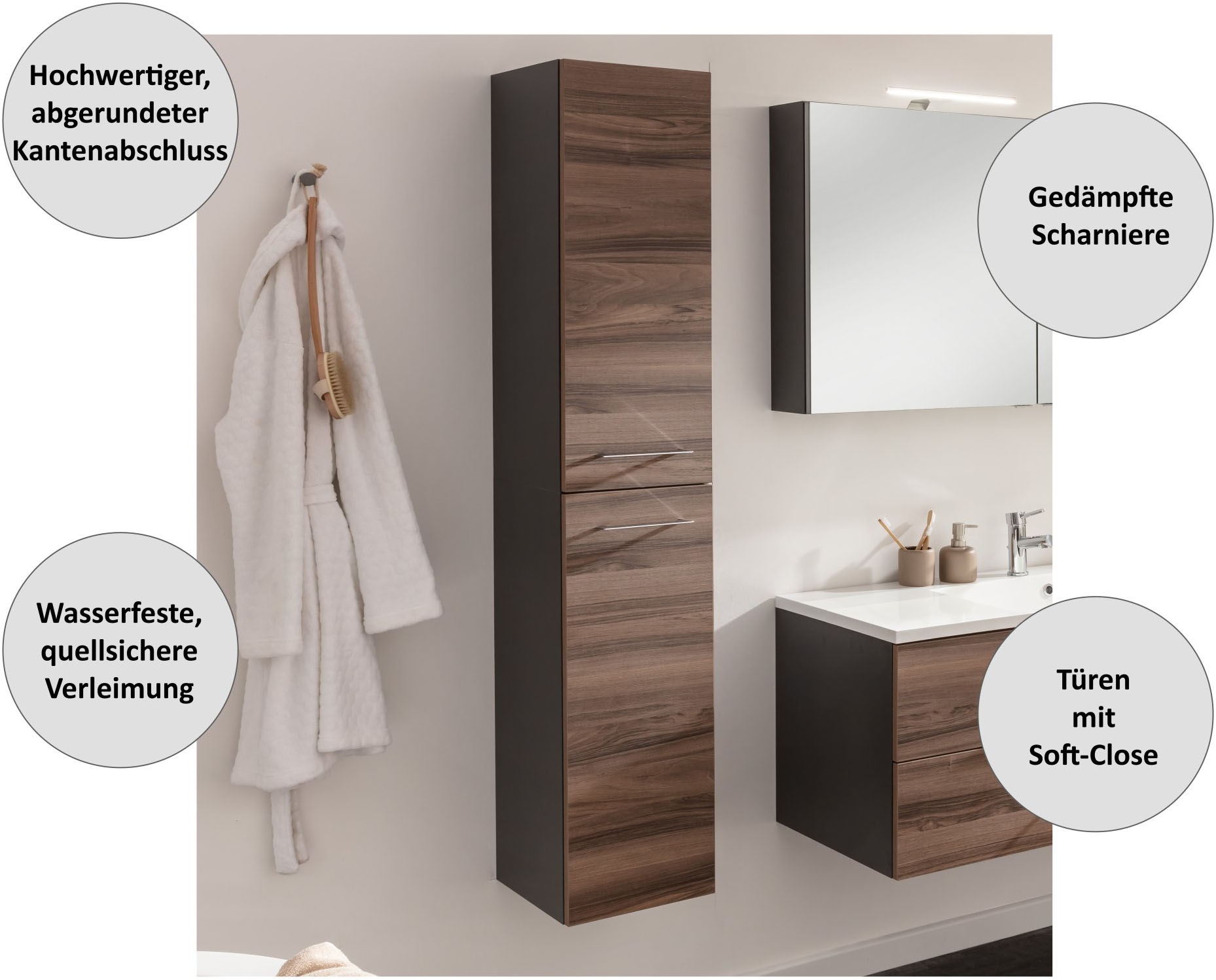 FACKELMANN Hochschrank