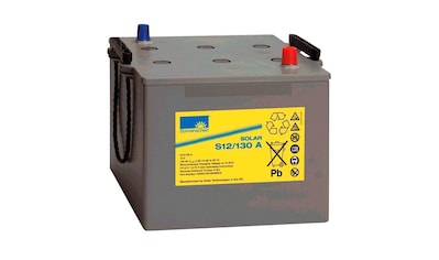 Solarakkus »Solar-Gel-Batterie 90 Ah«, 12 V, Zum Anschluss von Solarmodulen und Stromsets