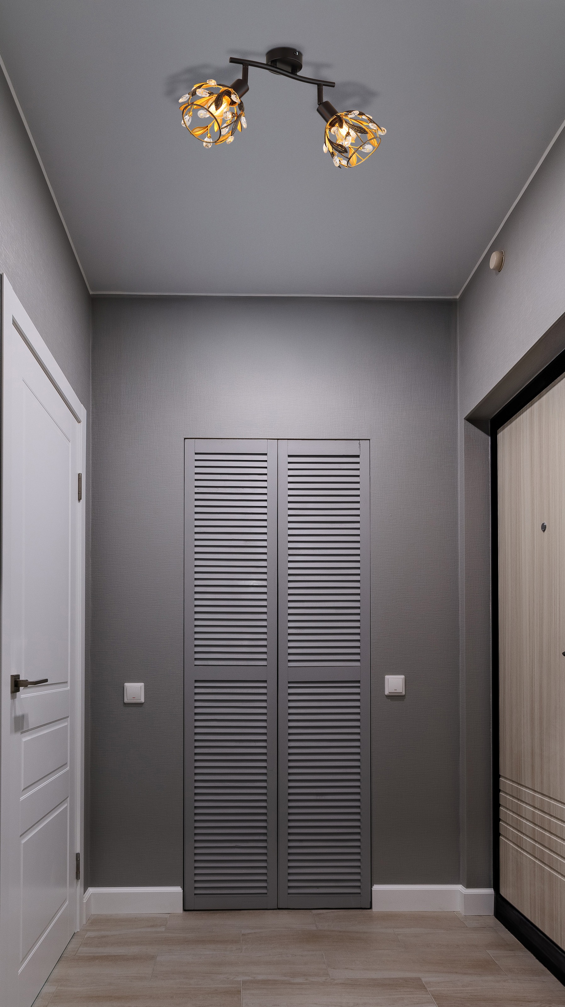 GLOBO LIGHTING Deckenstrahler »MIKA« E14 1 Stk. Spot Deckenspot Flur Schlafzimmer Wohnzimmer