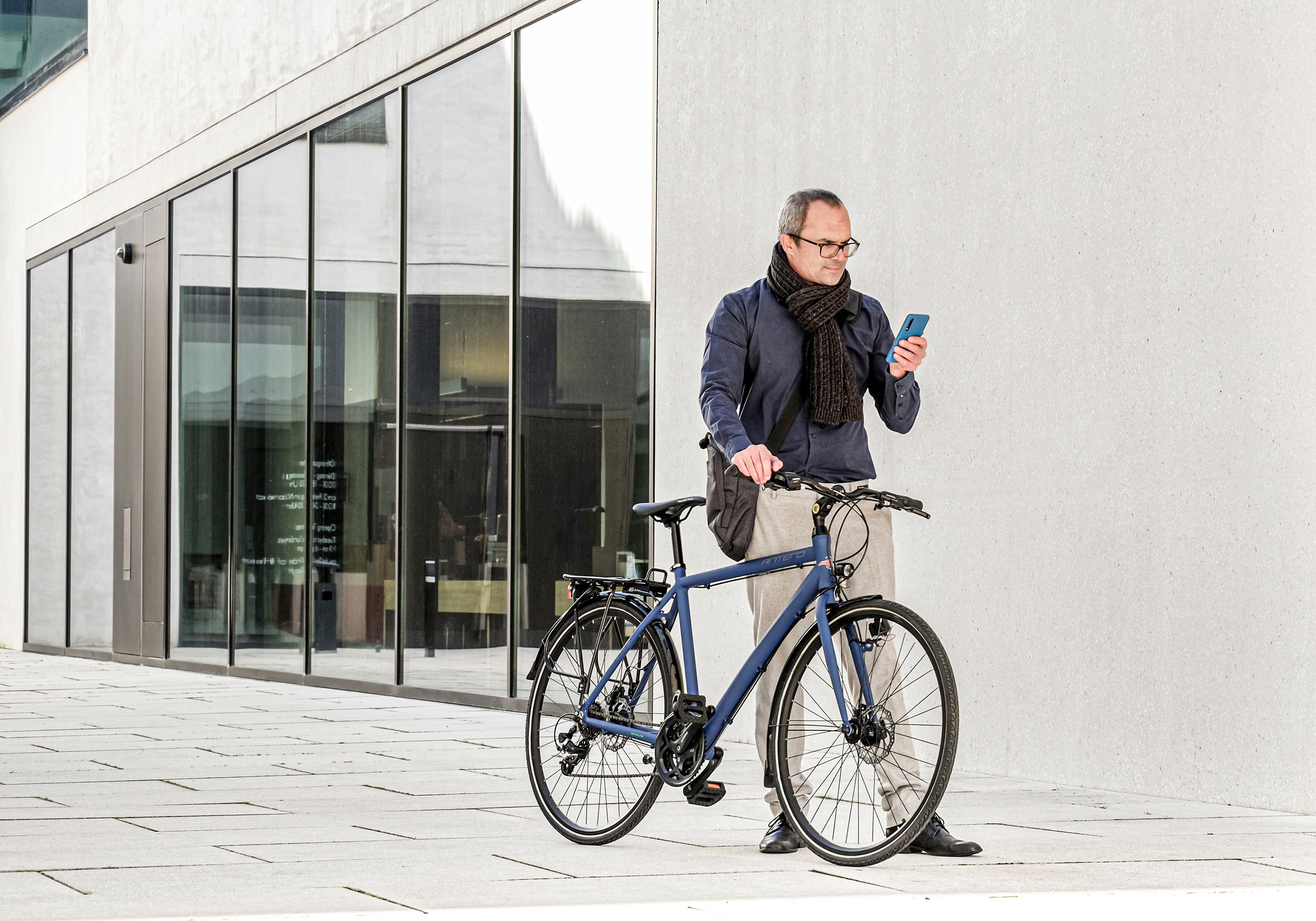 KS Cycling Trekkingrad »Antero«, 21 Gang, Shimano, Tourney Schaltwerk, Kettenschaltung, für Herren, Kettenschaltung