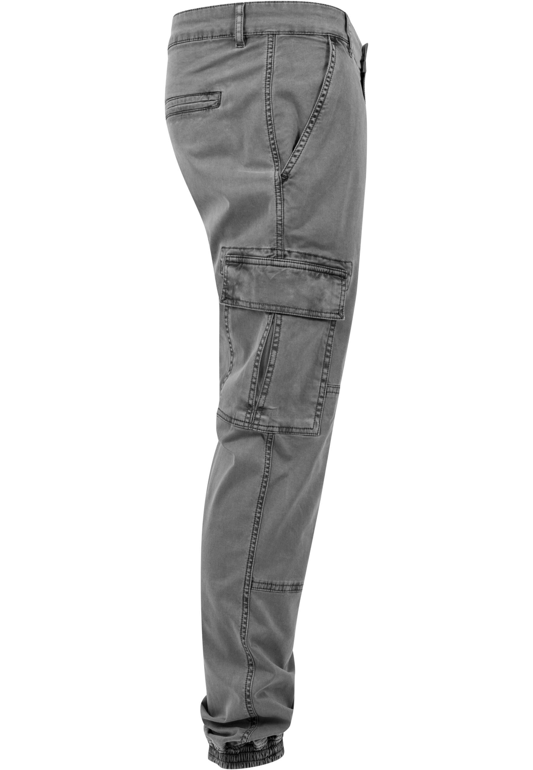 URBAN CLASSICS Cargohose »Urban Classics Herren Washed Cargo Twill Jogging Pants«, (1 tlg.)