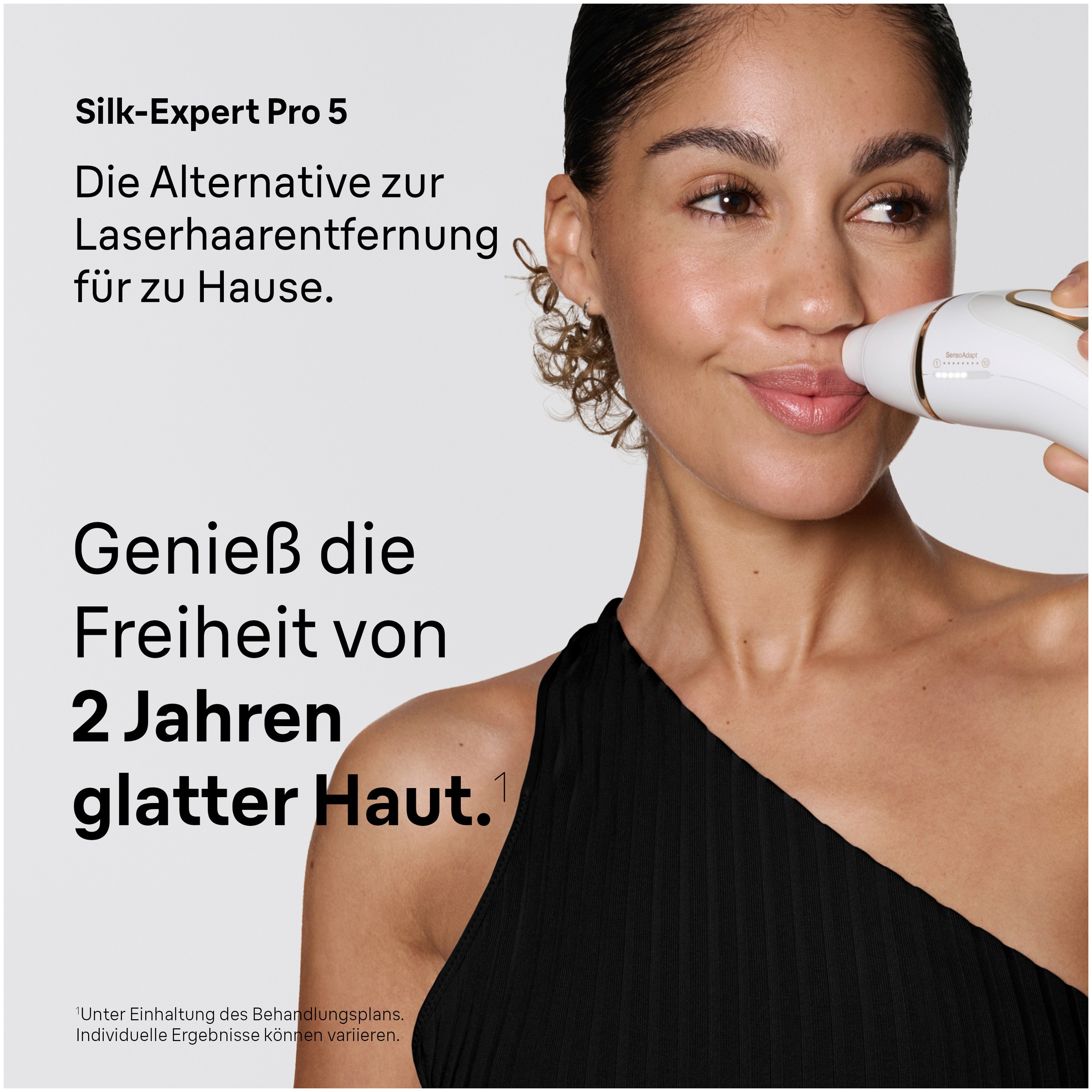 Thumbnail - Braun IPL-Haarentferner "Silk-expert Pro IPL PL5431" 400.000 Lichtimpulse dauerhafte Haarreduktion, mit Tasche, Venus Ra...
