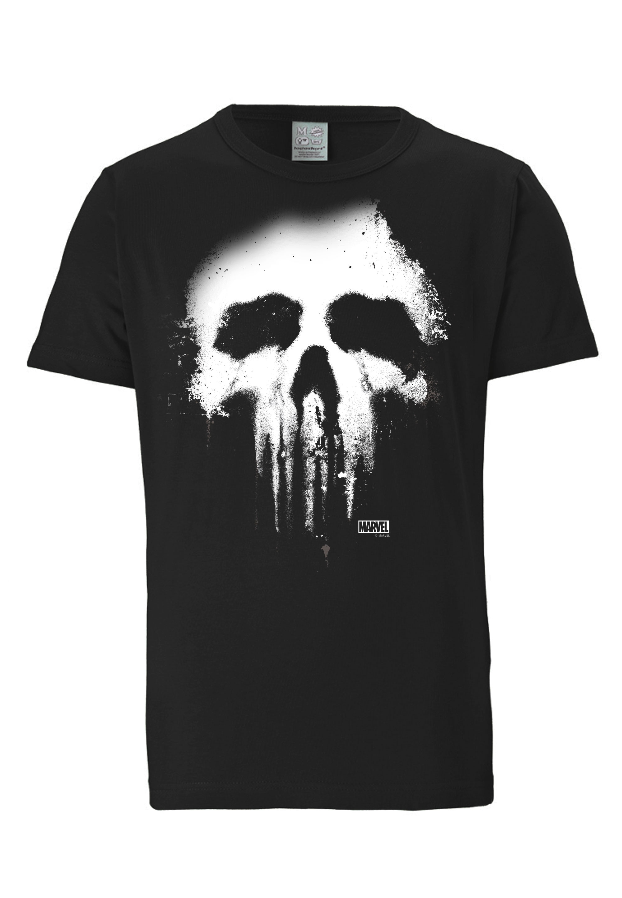 LOGOSHIRT T-Shirt »Punisher Marvel«, mit lässigem Siebdruck