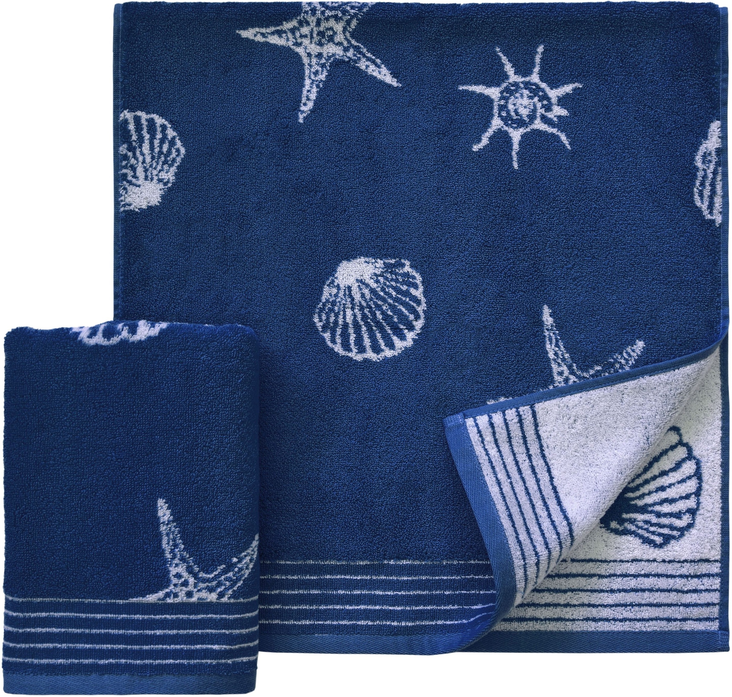 Dyckhoff Handtücher "Seashell" mit Muschelmuster günstig online kaufen