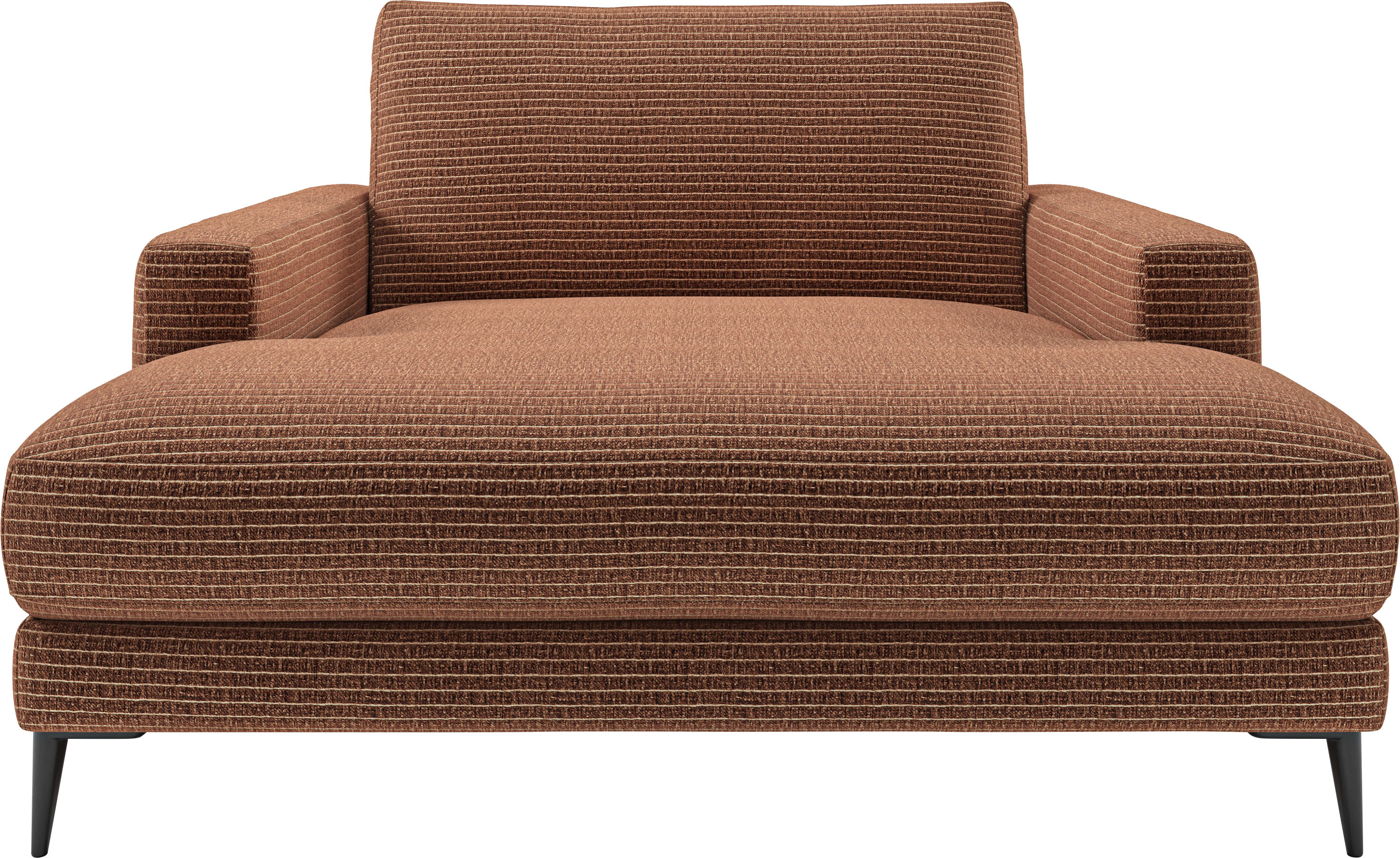 Home affaire Chaiselongue "Downtown Loungemöbel zum Relaxen, B/T/H: 132/170/84 cm" auch in Bouclé, Cord und Easy care - leicht mir Wasser zu reinigen