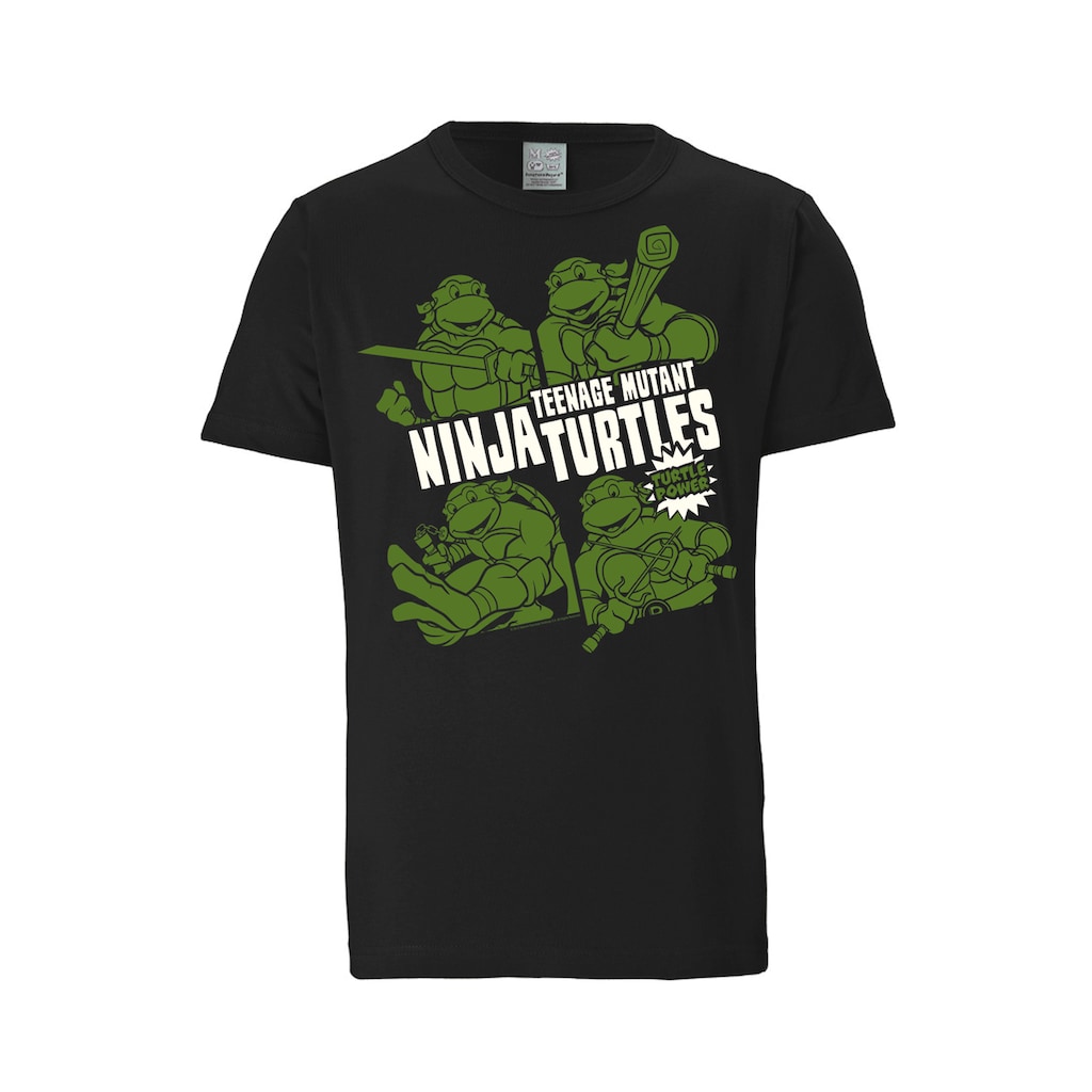 LOGOSHIRT T-Shirt »Ninja Turtles - Turtle Power«