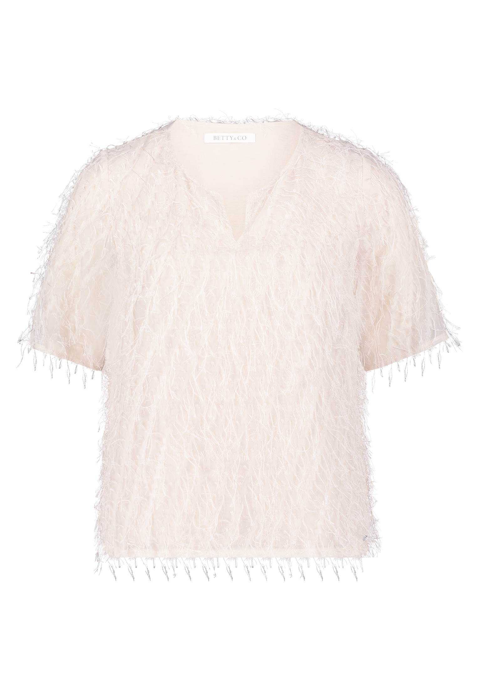 Betty&Co Schlupfbluse »Betty & Co Schlupfbluse kurzarm«