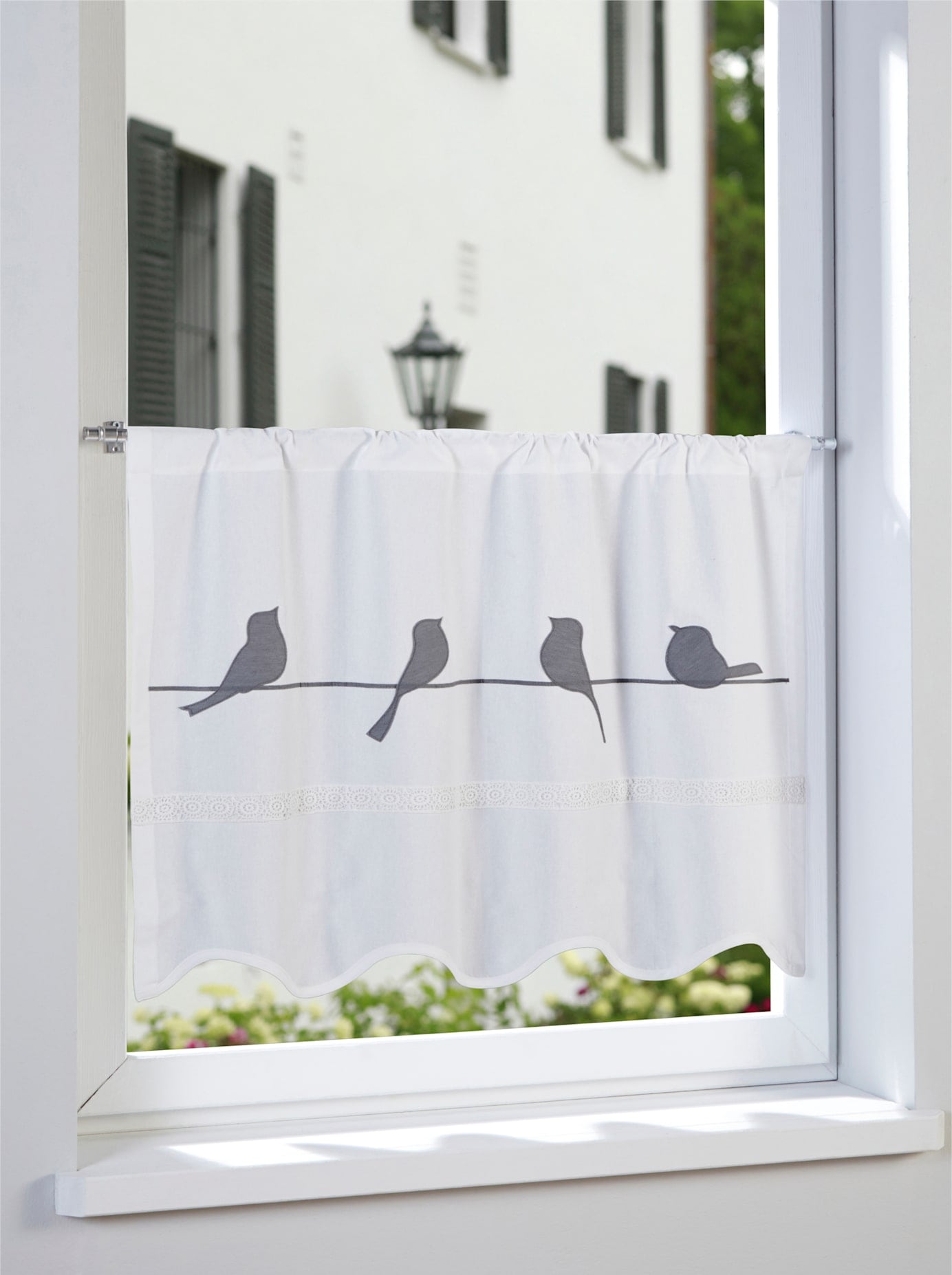 heine home Querbehang Stangendurchzug 1 Stk. tlg. günstig online kaufen