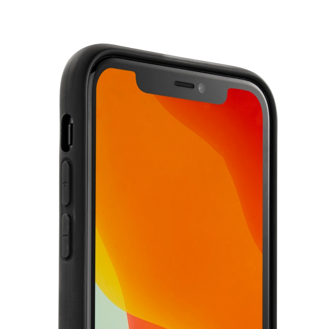 Hama Handyhülle »Handyhülle "Fantastic Feel" für Apple iPhone 11, Schwarz«, iPhone 11, Kratzschutz und bezogene Seitentasten