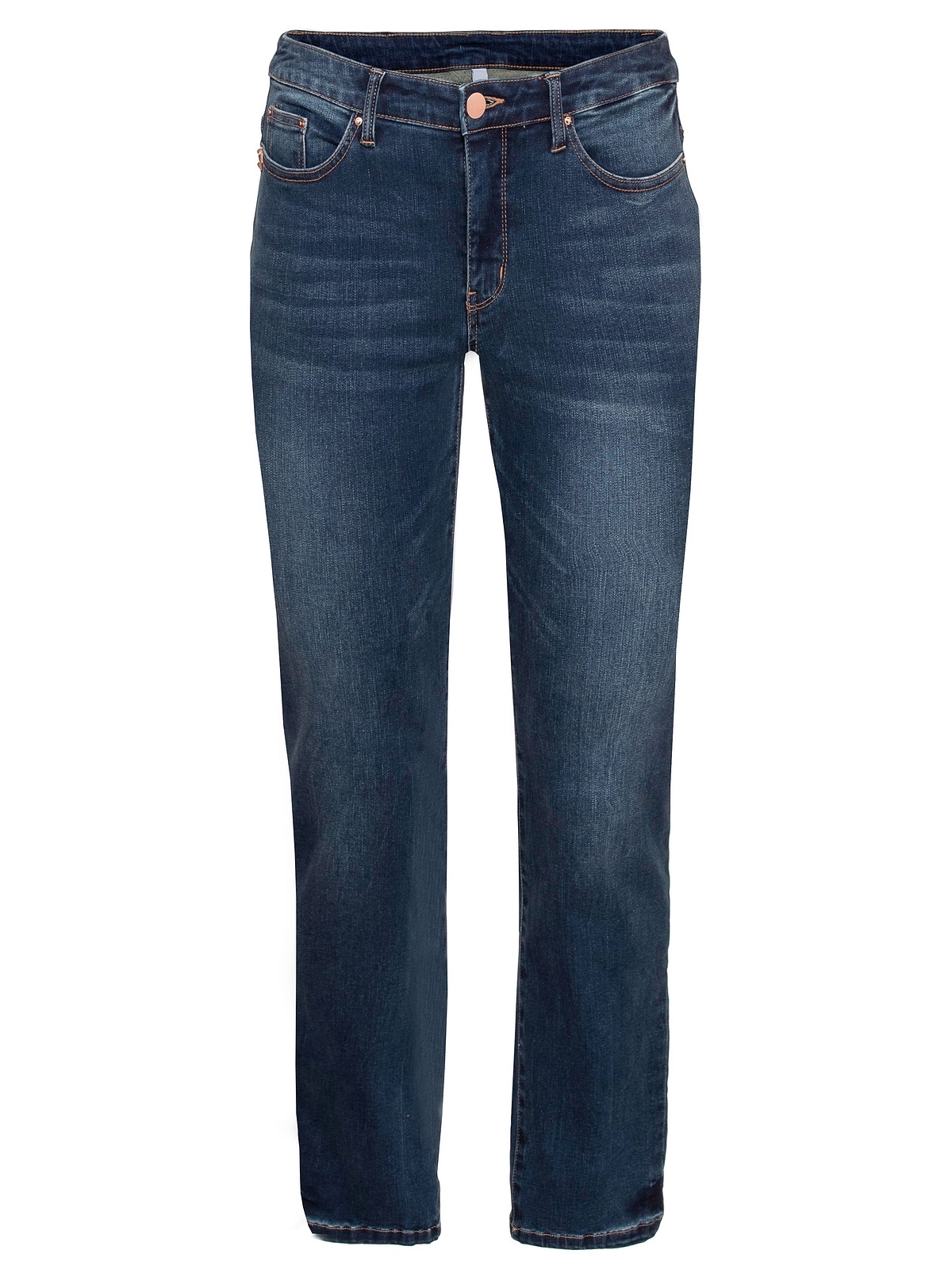 Sheego Gerade Jeans »Große Größen«, bestellen Bodyforming-Effekt BAUR mit | für