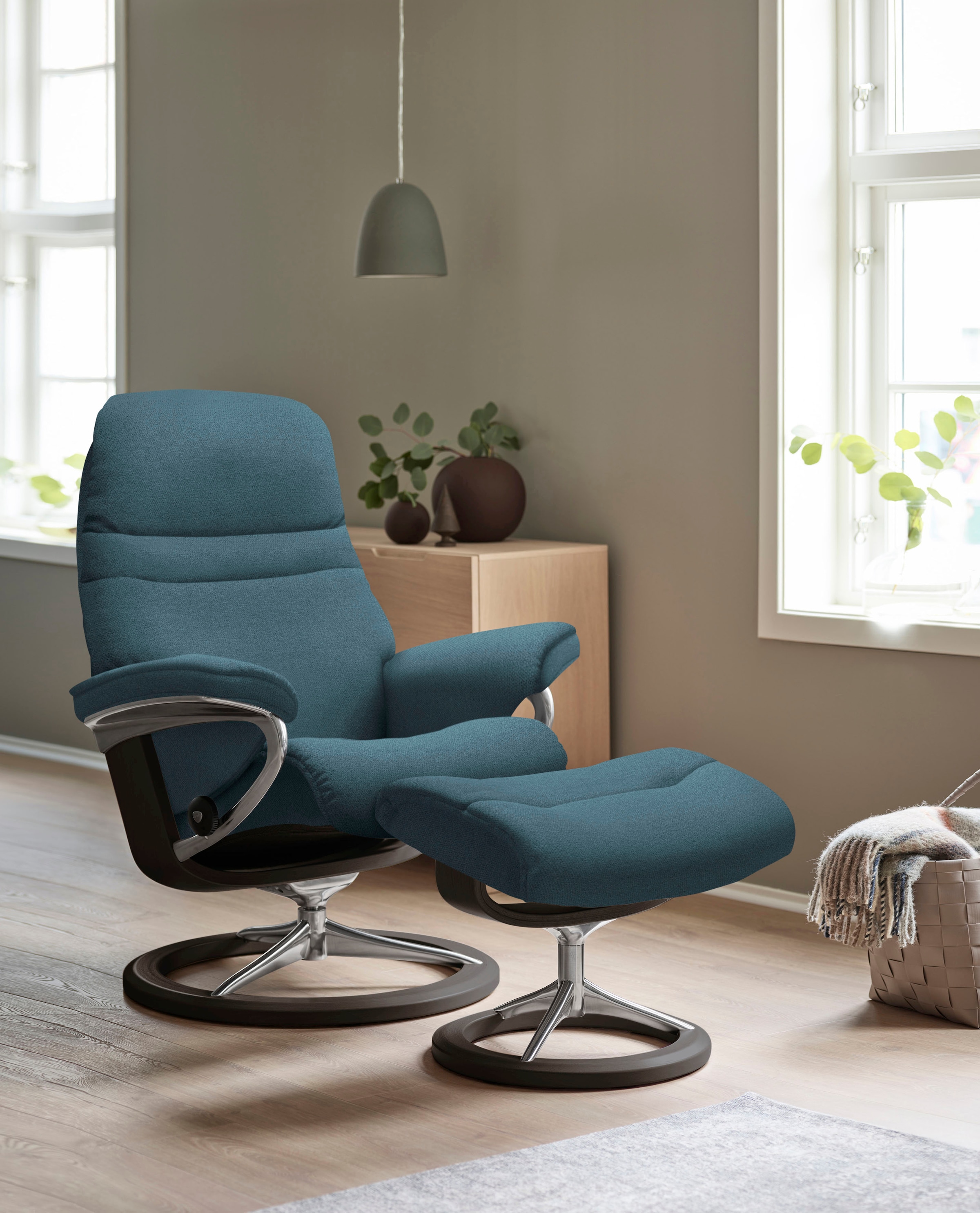 Stressless® Fußhocker »Sunrise«, mit Signature Base, Gestell Wenge