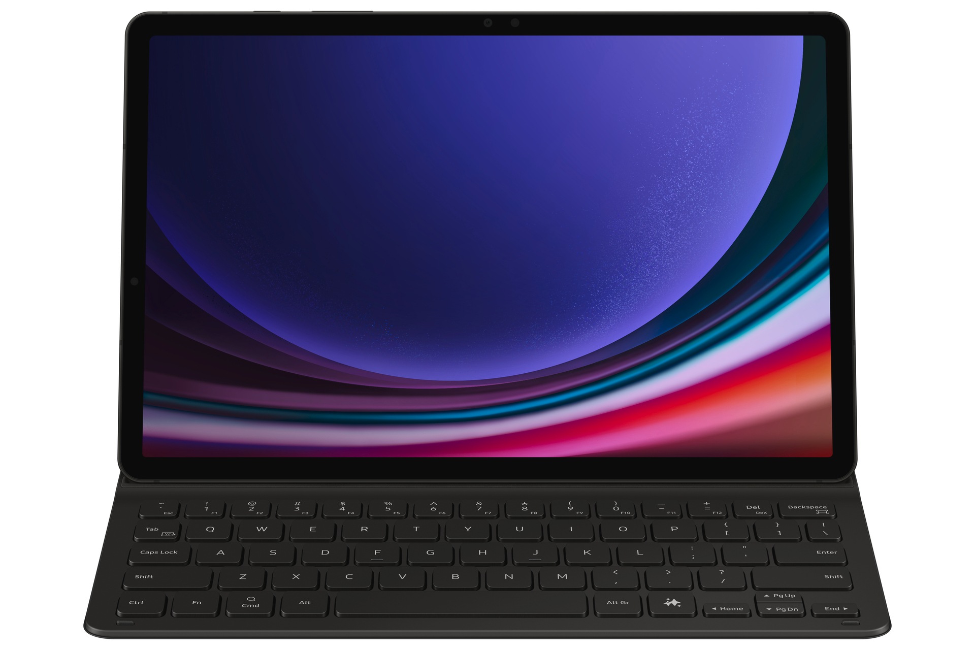 Samsung Tablet-Hülle »Book Cover Keyboard Slim für Galaxy Tab S9 | S9 FE | S10 FE«, Tastatur Cover, Schutzhülle, Tablethülle, Case, Schutzcase, stoßfest