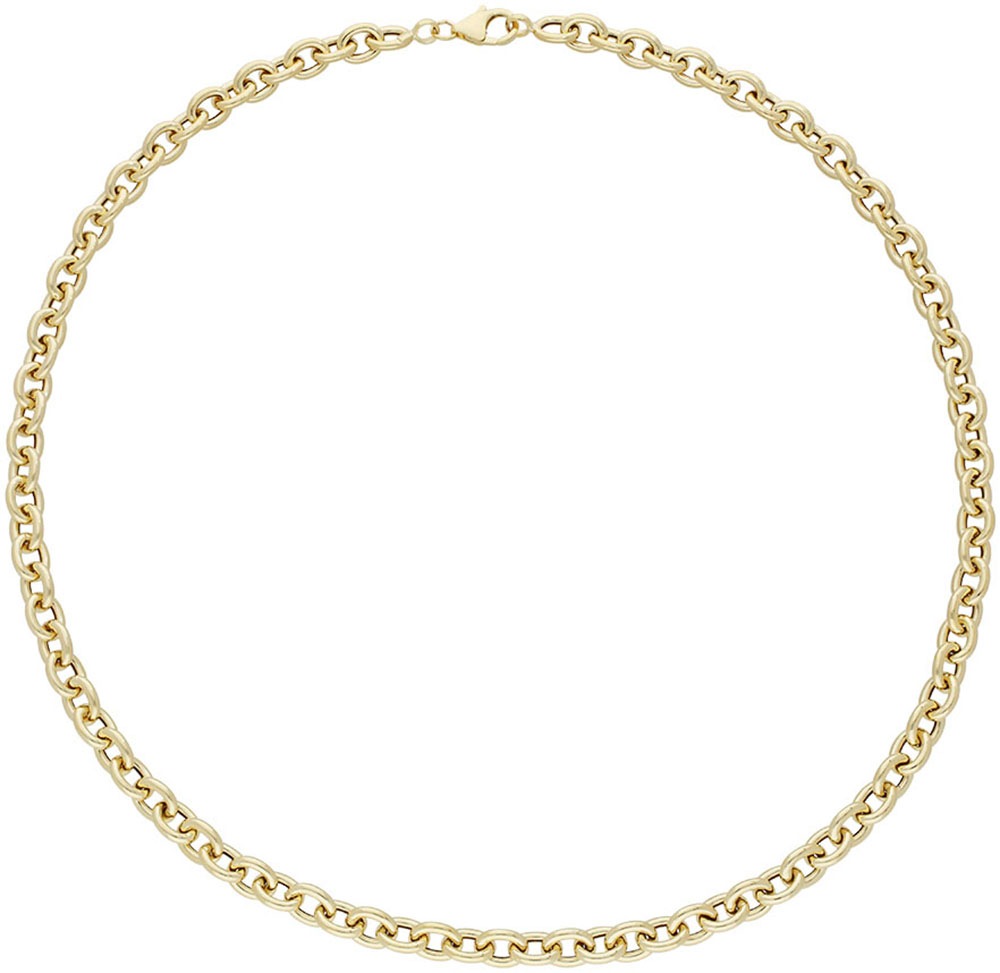 Firetti Collierkettchen »Schmuck Geschenk Gold 585 Ankerkette Halskette, ca. 6,8 mm breit«