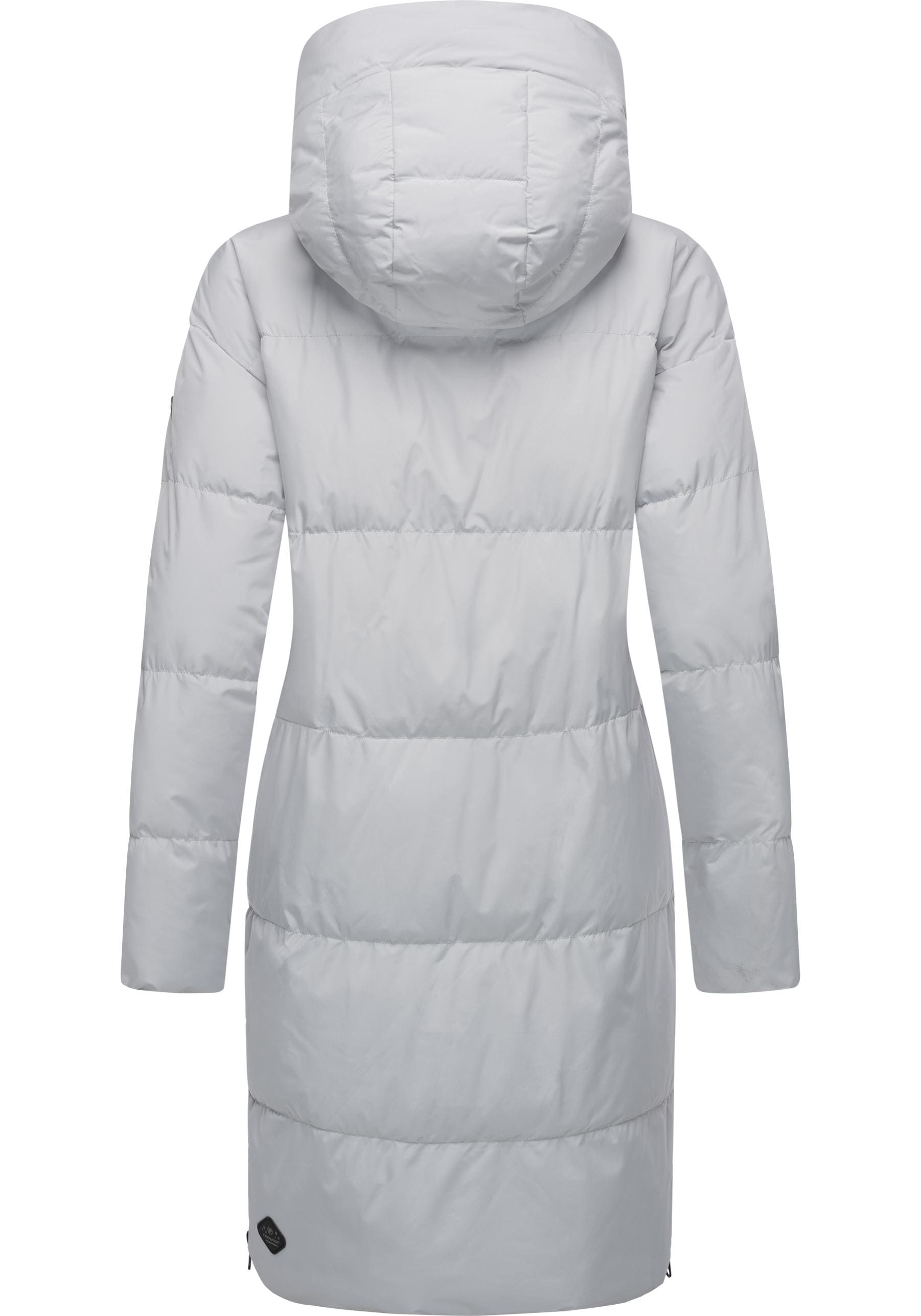 Ragwear Wintermantel »Jumana«, Damen Mantel aus modernem Materialmix mit Kapuze