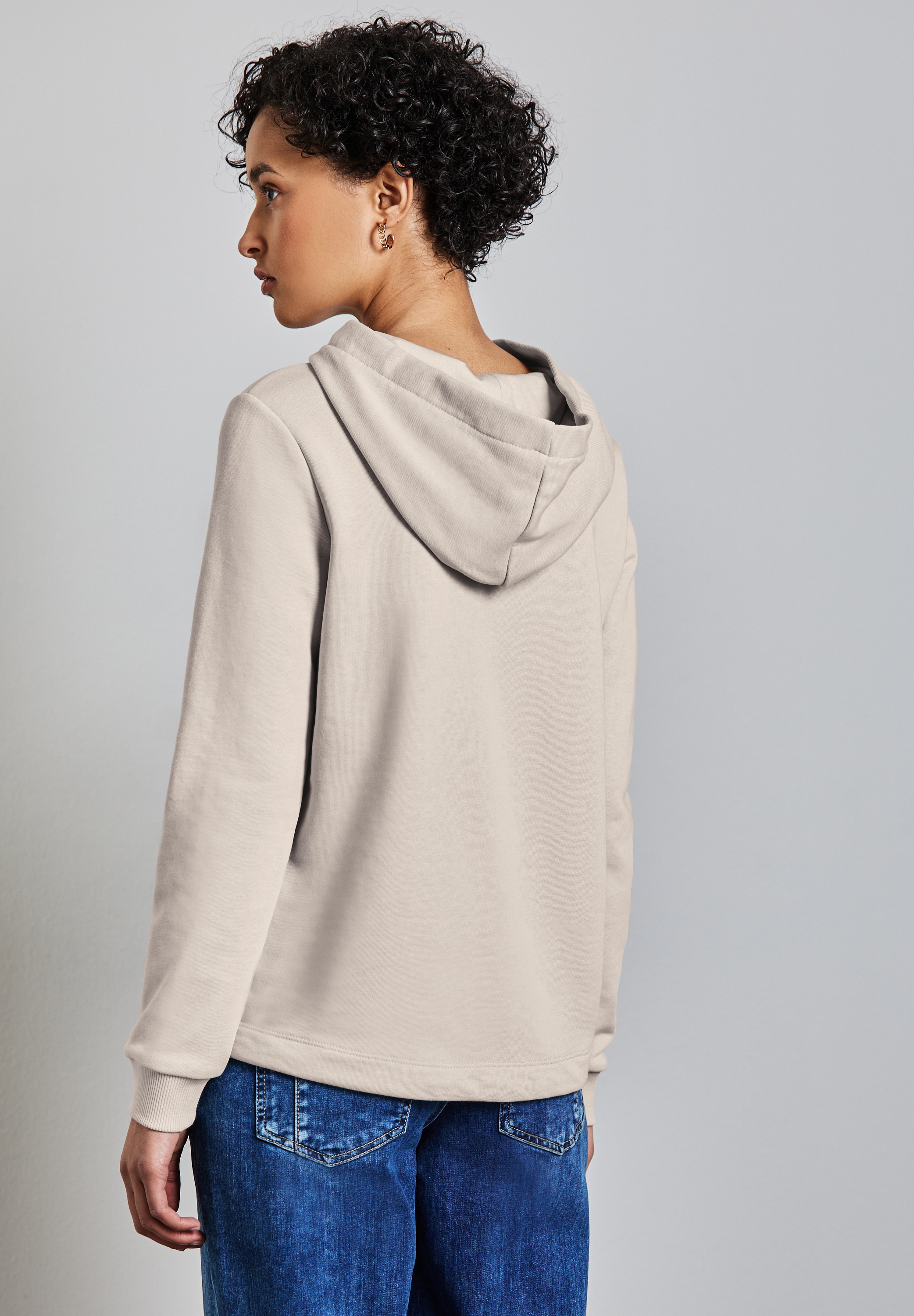STREET ONE Hoodie, mit Kapuze