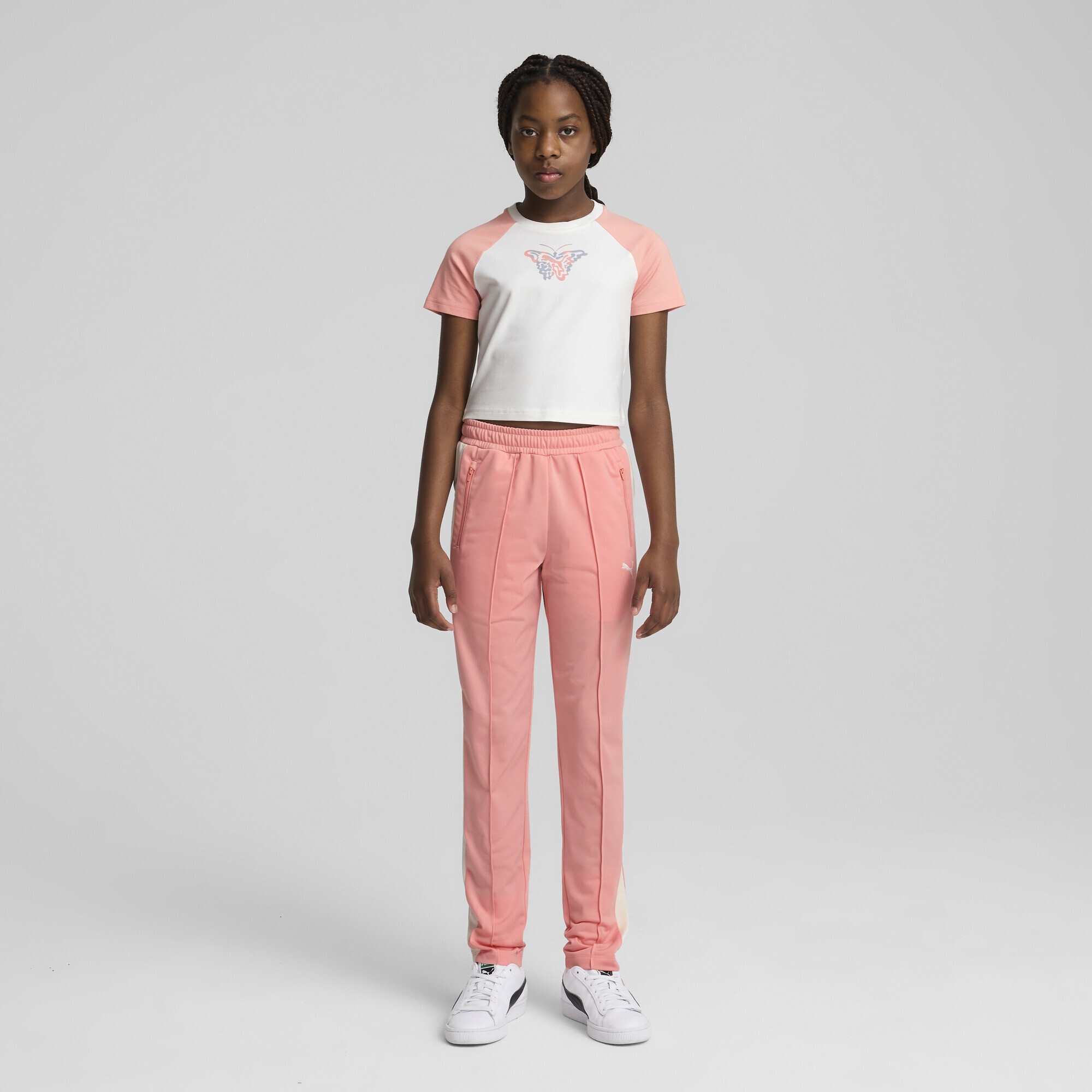 PUMA Sporthose »T7 ALWAYS ON Slim Trainingshose Mädchen«