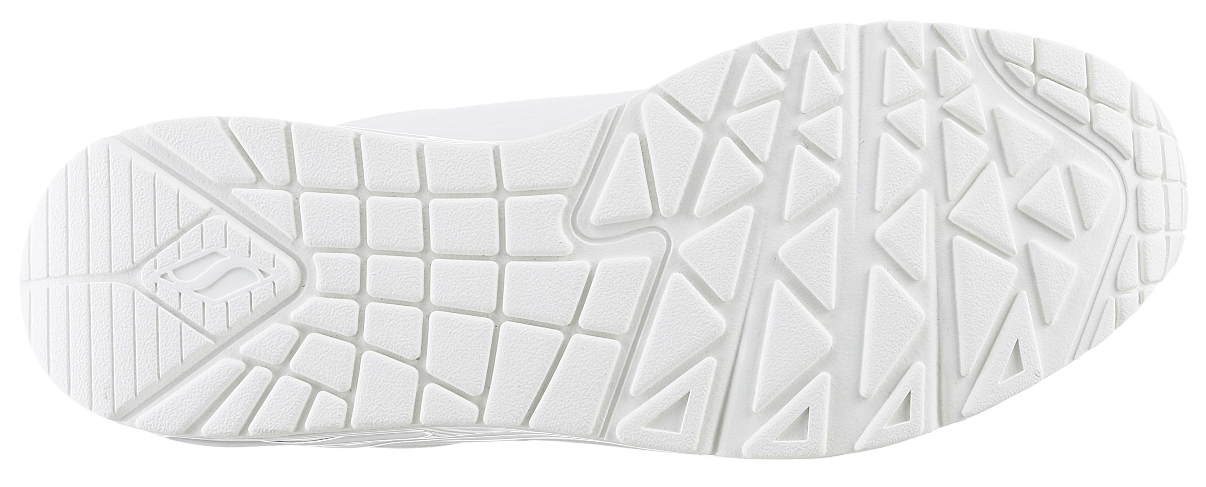 Skechers Sneaker »UNO-SUITED ON AIR«, Freizeitschuh, Halbschuh, Schnürschuh mit modischer Keilsohle