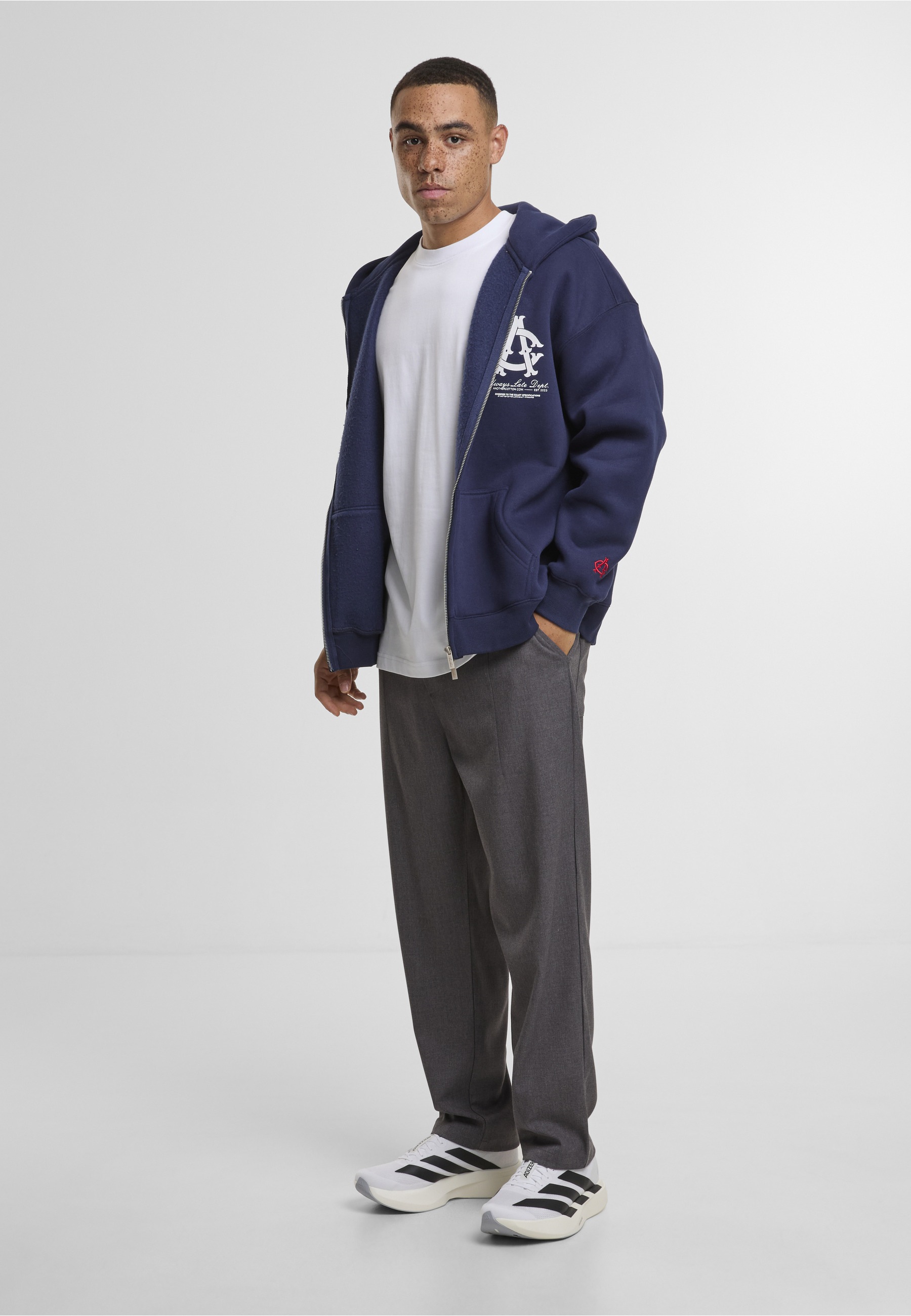 Another Cotton Lab Sweatjacke »Another Cotton Lab Still Pretty Zip Hoodie« 1