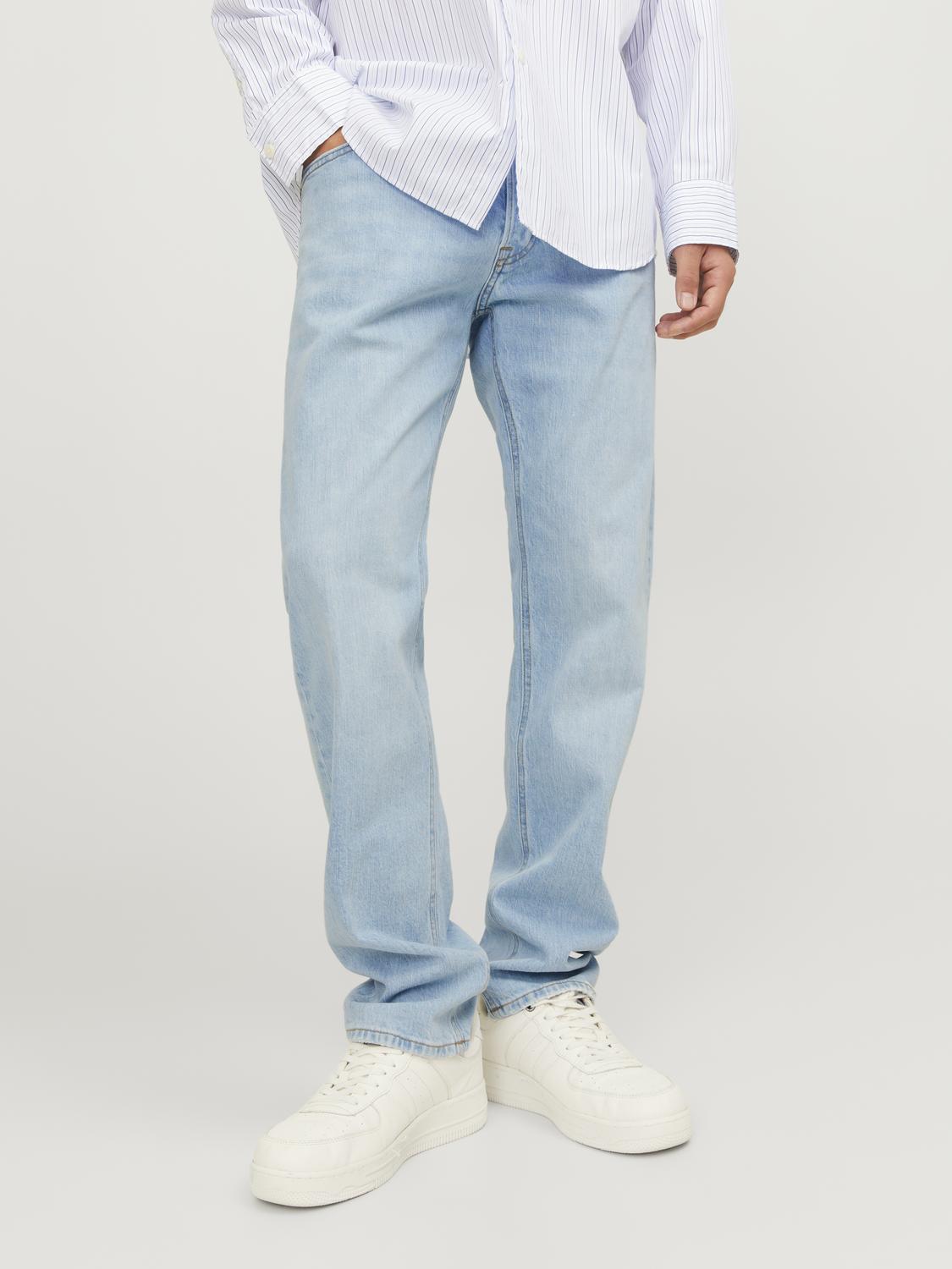 Jack & Jones 1100000002199 "JJIMIKE aus elastischem Material und Used-Waschung" Denim/Jeans, modisch, bequem, Baumwollmischung