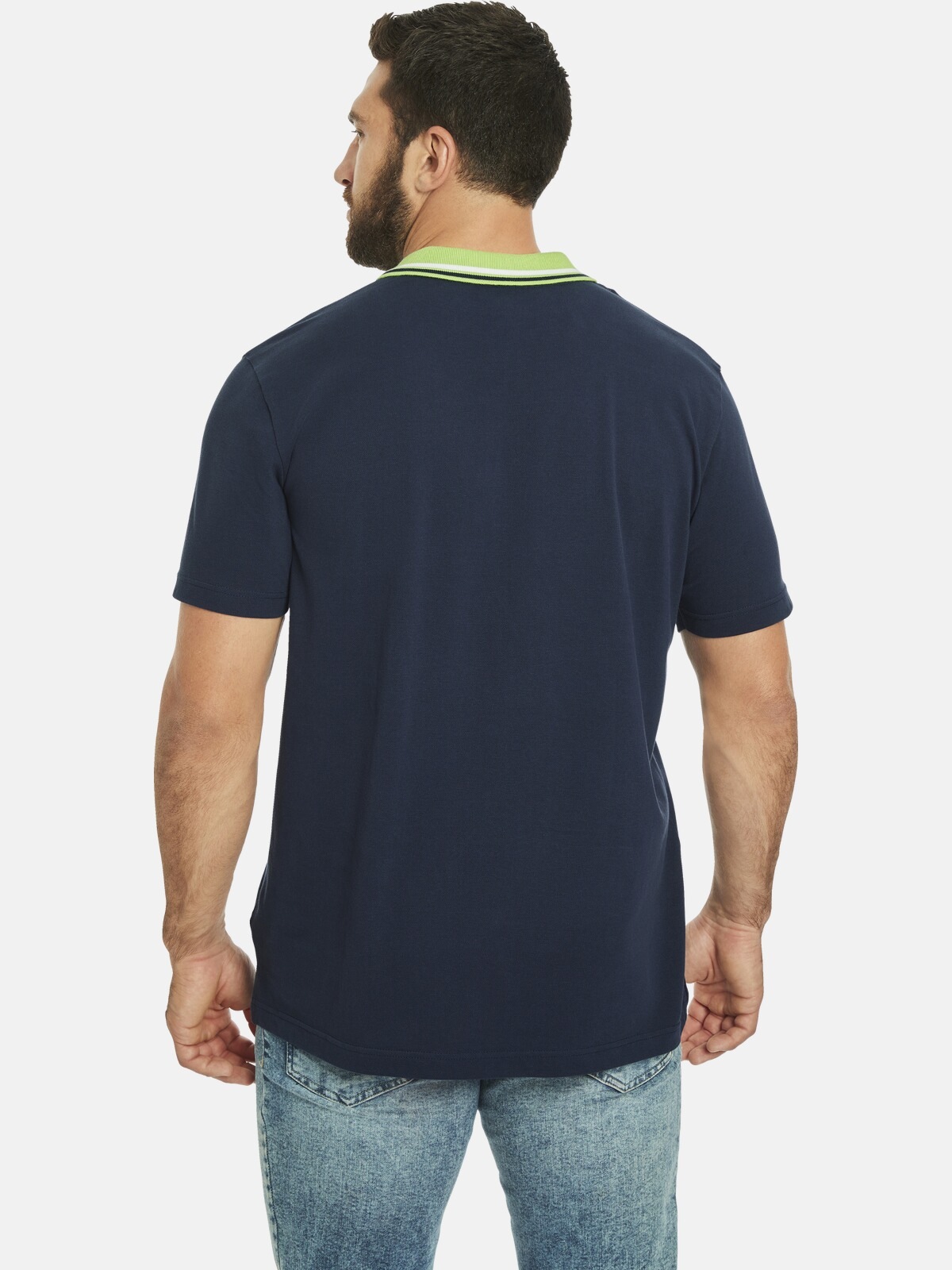 Jan Vanderstorm Poloshirt »Doppelpack Poloshirt TEOFIL«, (2 tlg.)